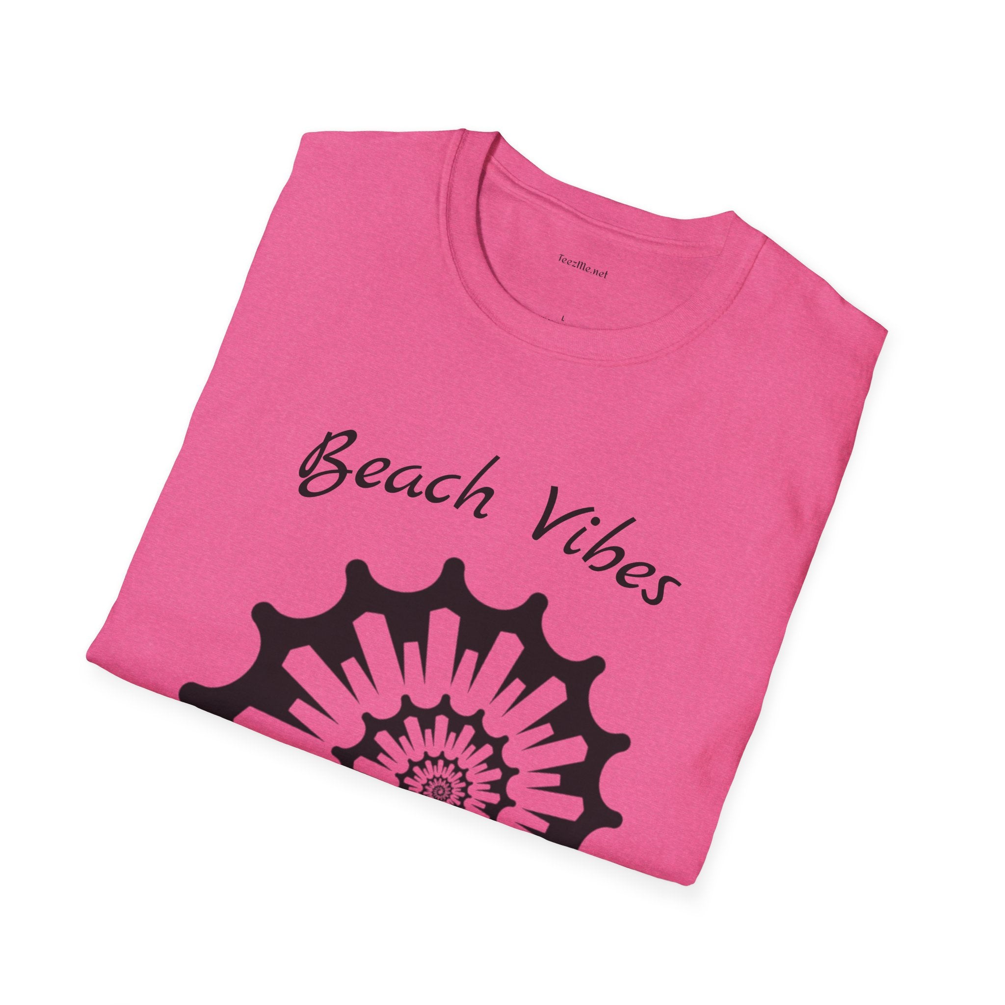 Beach Vibes - Unisex Softstyle T-Shirt 100% Cotton Graphic