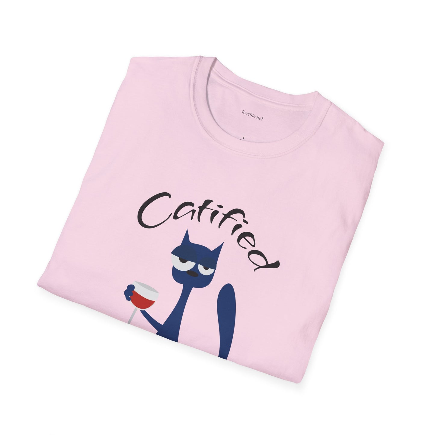 Catified Therapist - Unisex Softstyle T-Shirt 100% Cotton Graphic