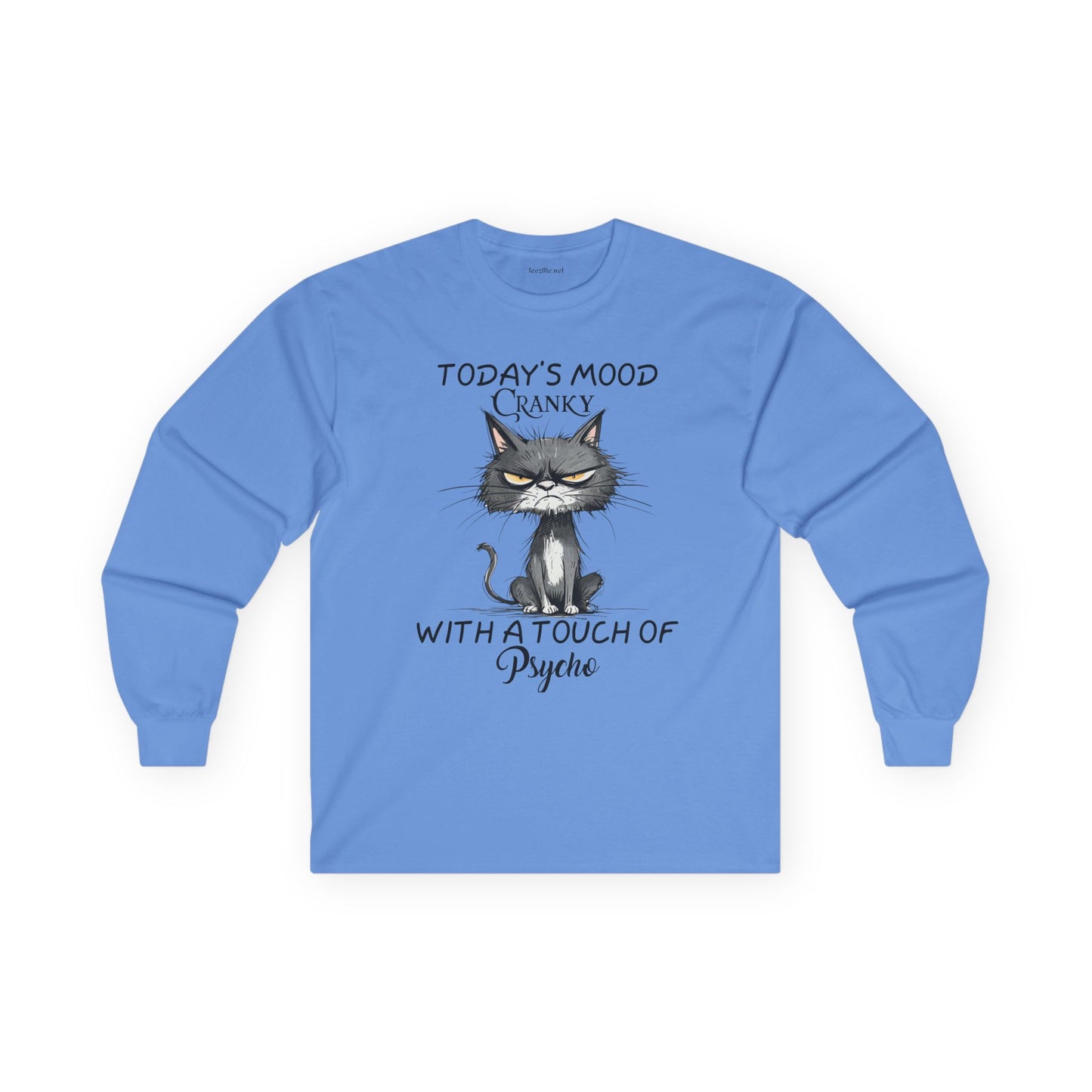 Today's Moody Cat Unisex Ultra Cotton Long Sleeve Tee