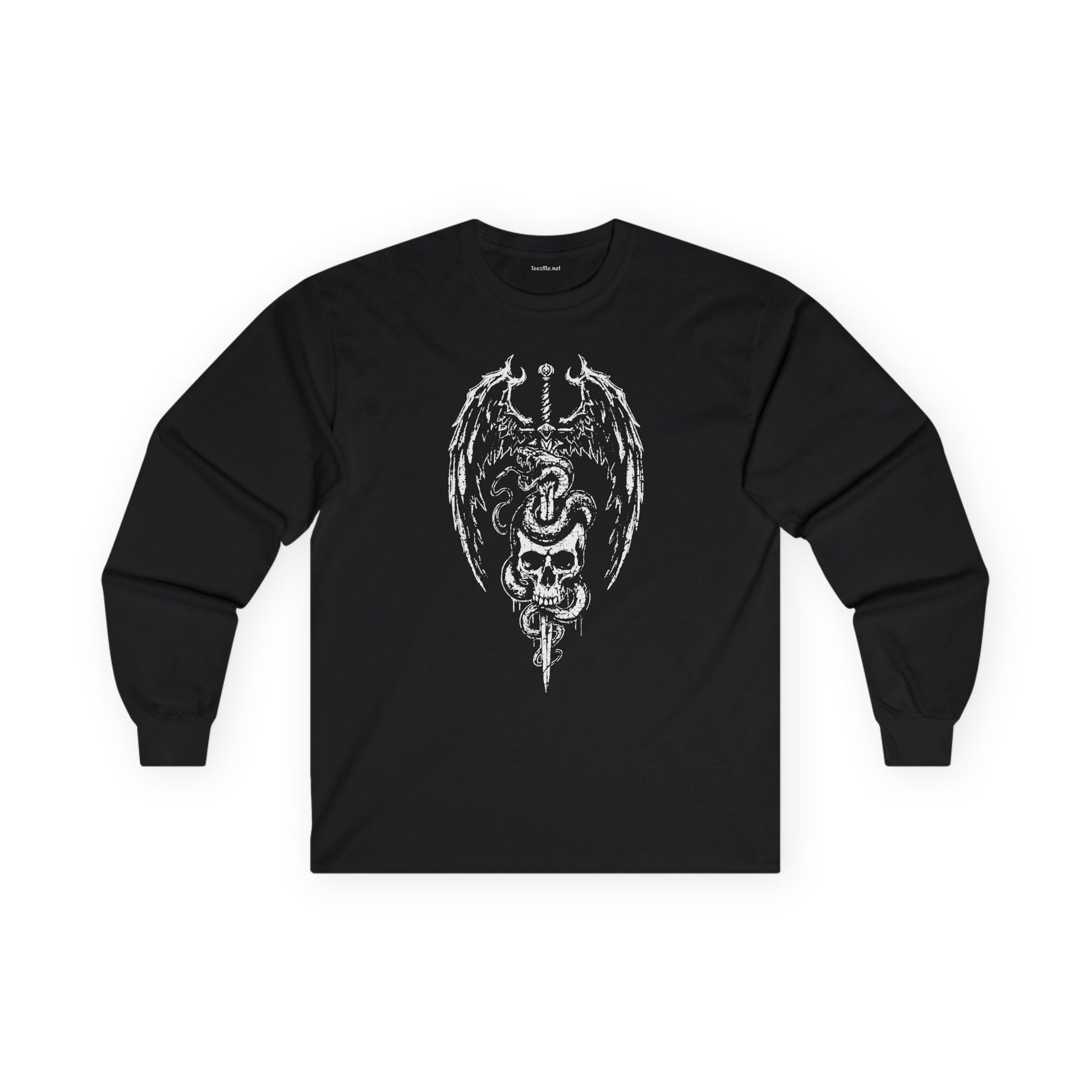 Snake with Sword Long Sleeve Tee