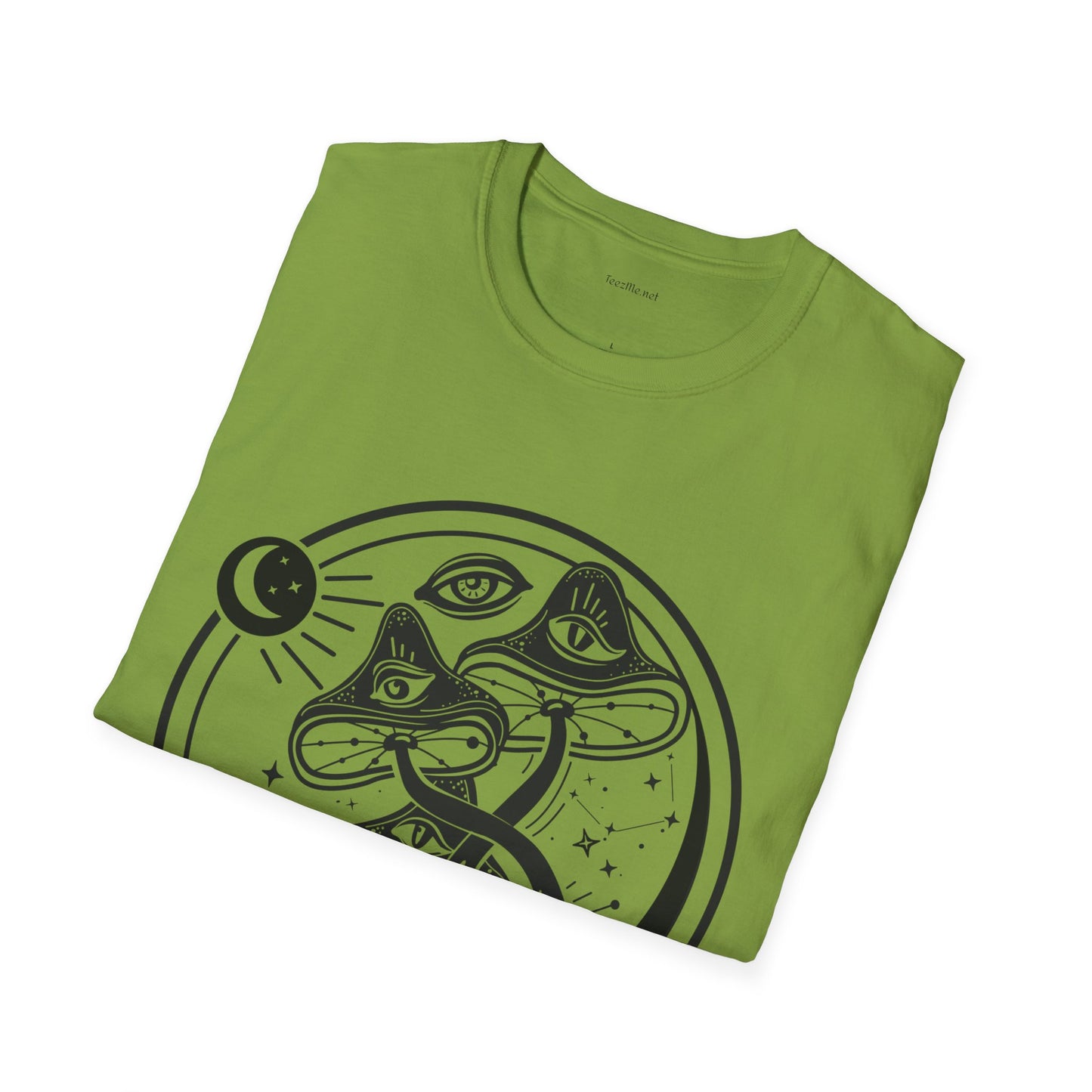 Mushrooms - Unisex Softstyle T-Shirt 100% Cotton Graphic