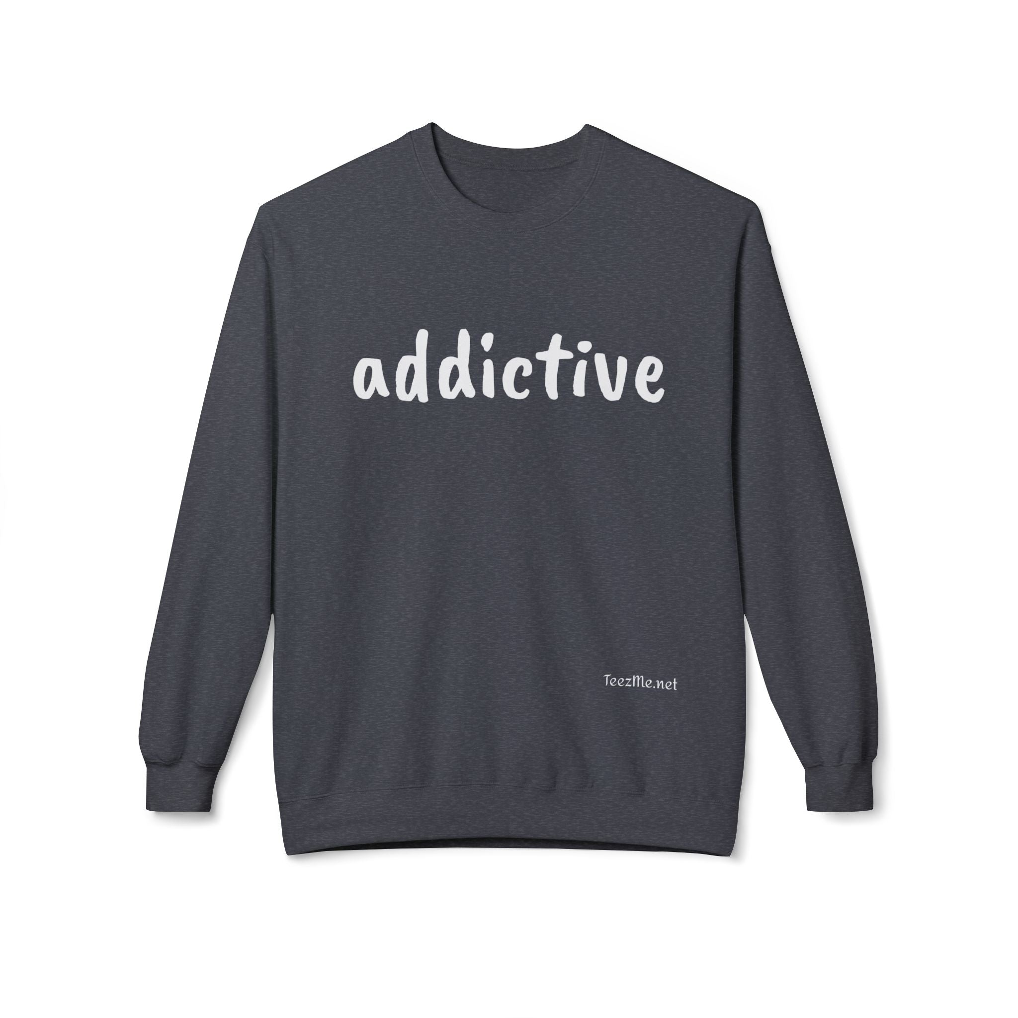 Addictive - Unisex Midweight Softstyle Fleece Crewneck Sweatshirt