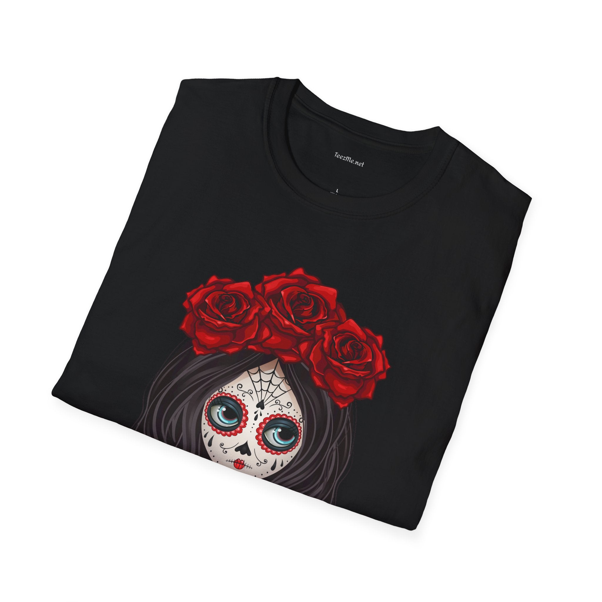 Zombie Girl - Unisex Softstyle T-Shirt 100% Cotton Graphic