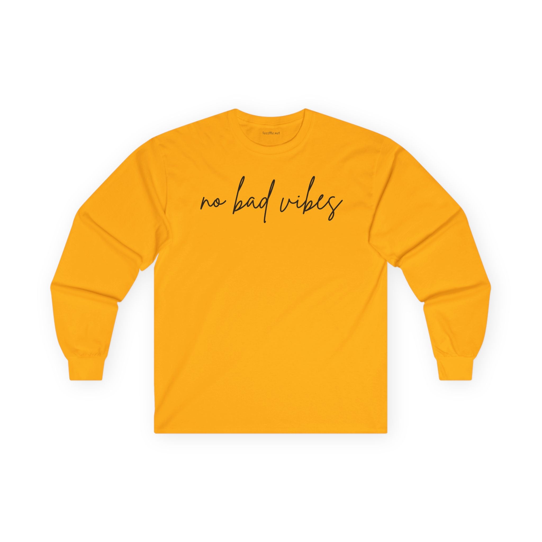 No Bad Vibes Long Sleeve Tee