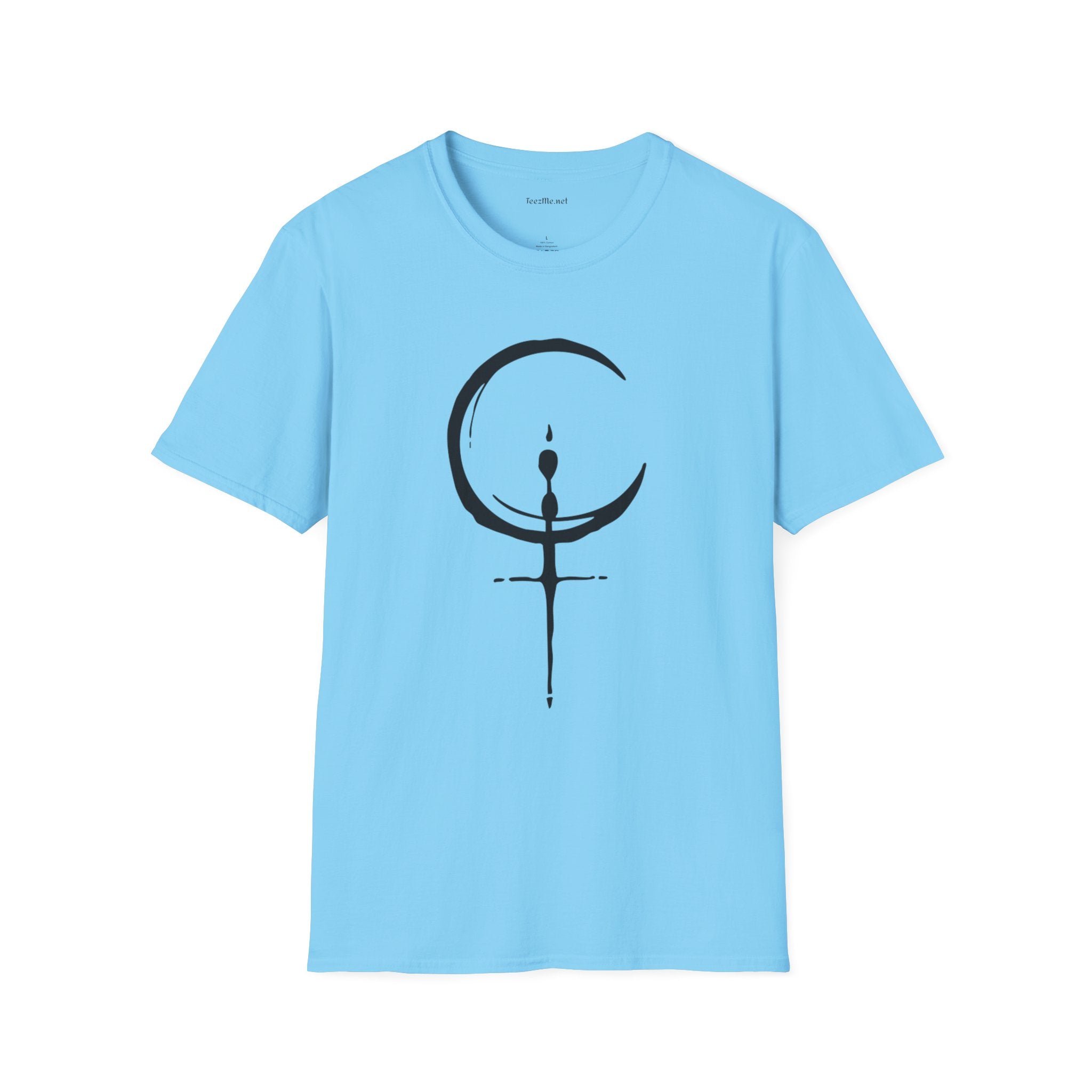 Lilith Symbol (black) Unisex Softstyle T-Shirt 100% Cotton Graphic