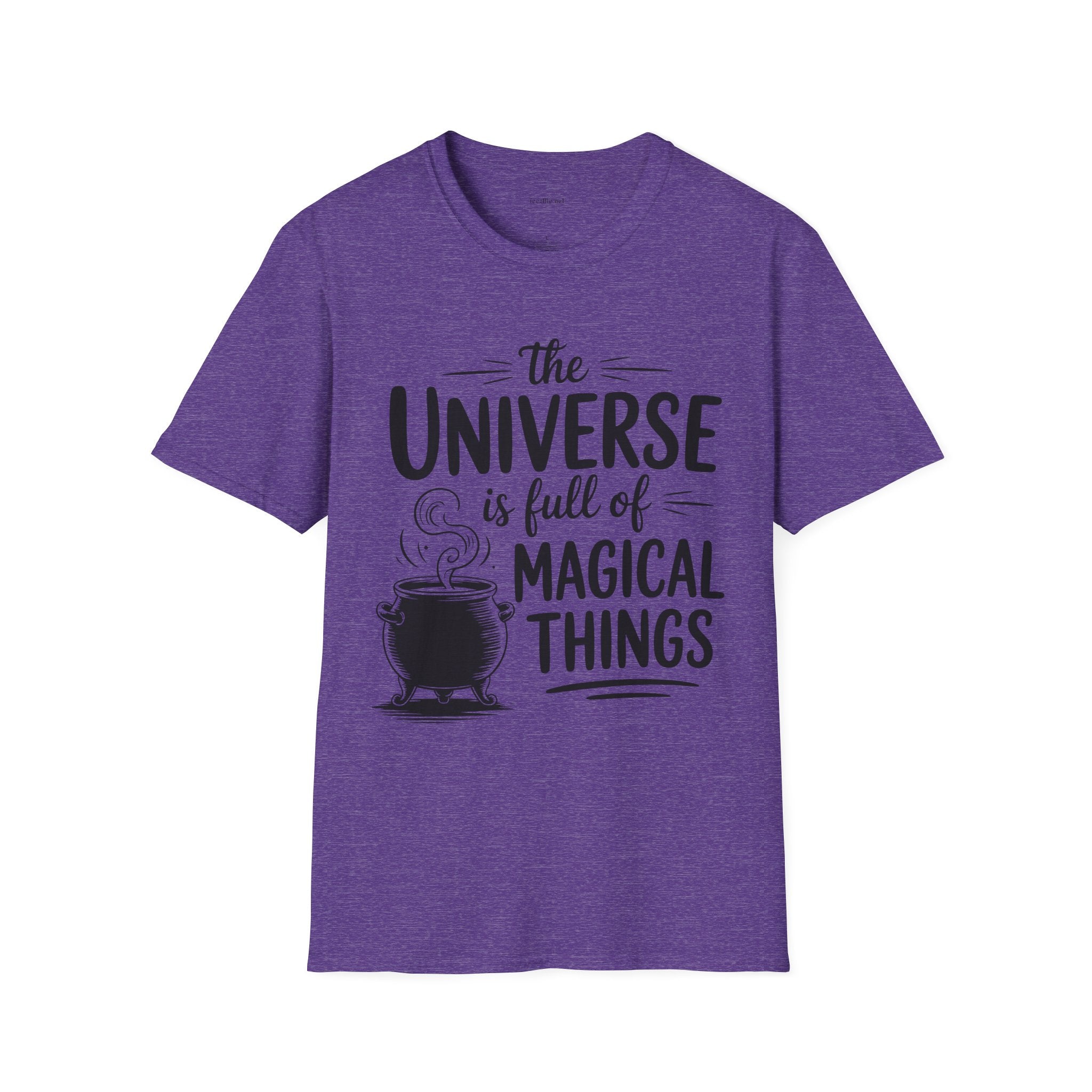 T-Shirt — “The Universe Is Full of Magical Things” Inspirational Graphic Tee