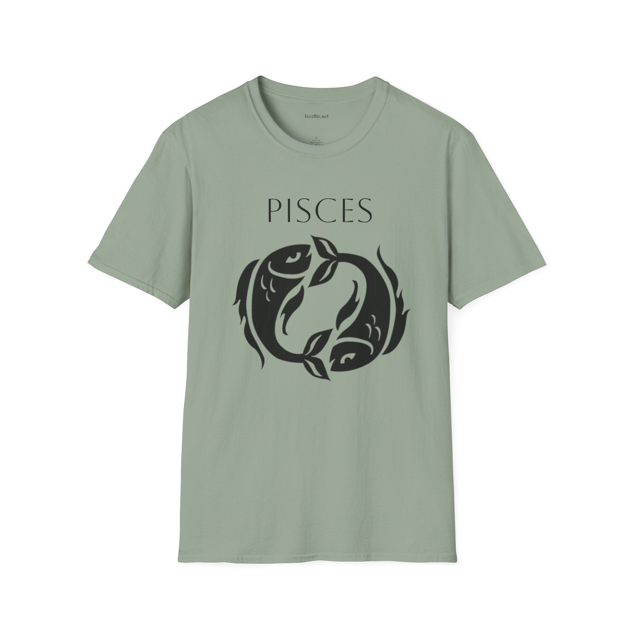 PISCES - Unisex Softstyle T-Shirt 100% Cotton Graphic