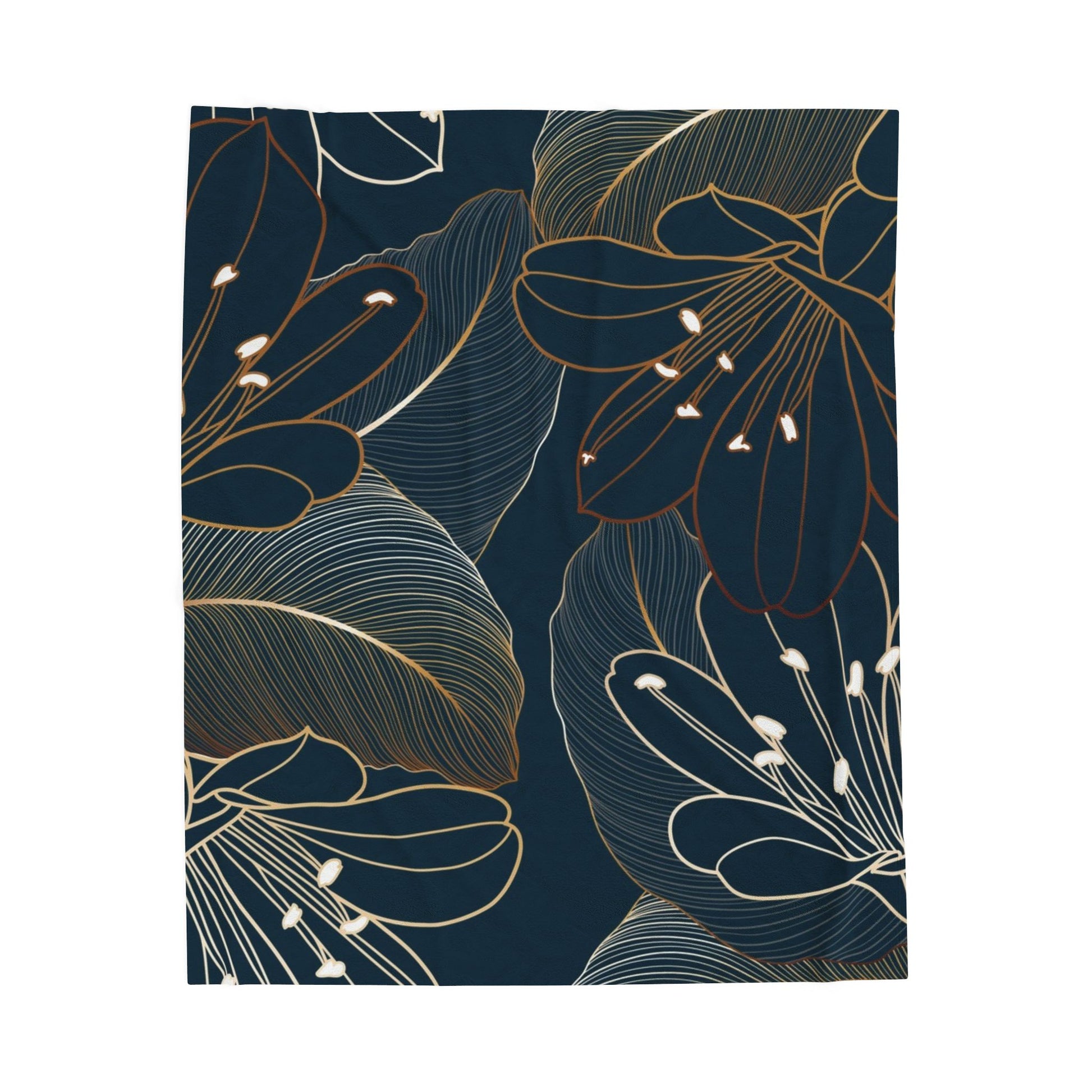 Tropical Escape Velveteen Plush Blanket