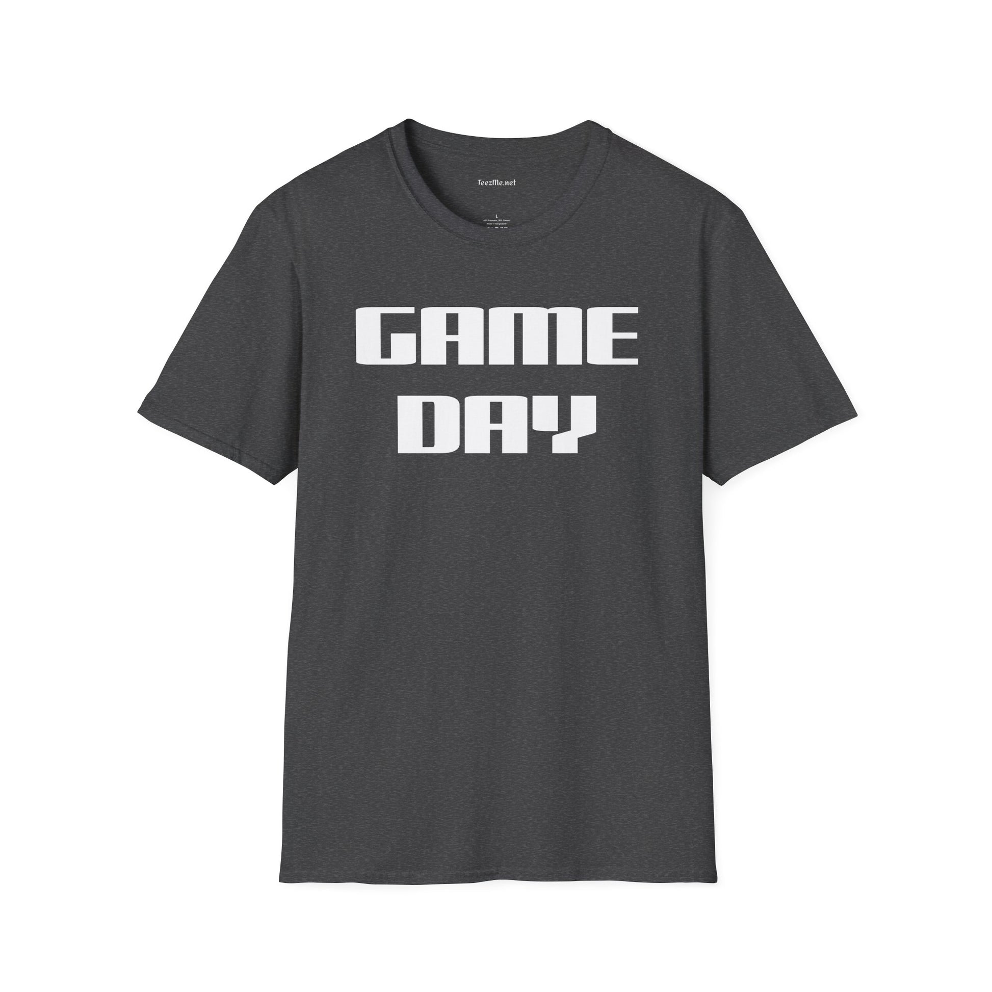 Game Day Unisex Softstyle T-Shirt 100% Cotton Graphic