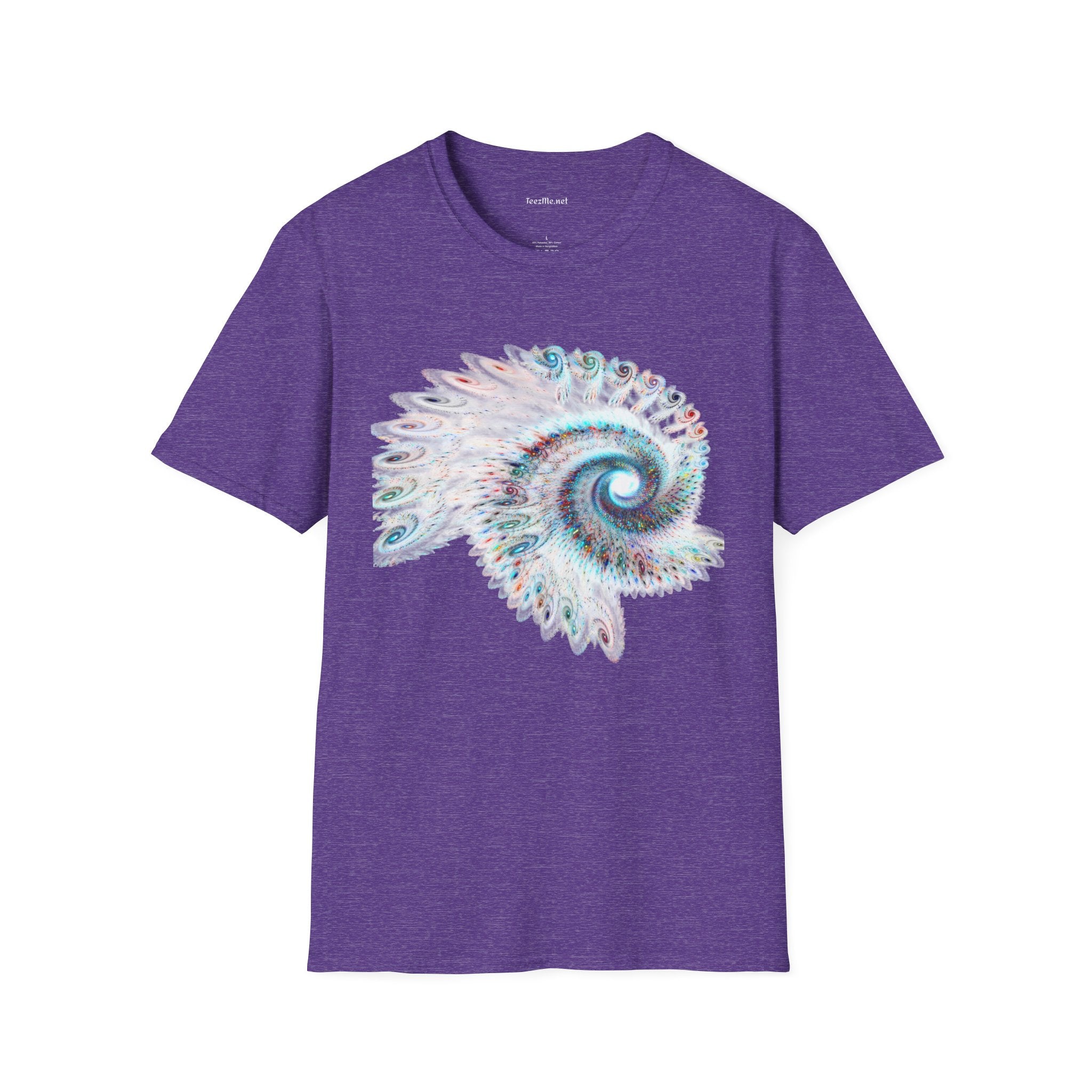 Abstract Spiral - Unisex  Softstyle T-Shirt 100% Cotton Graphic