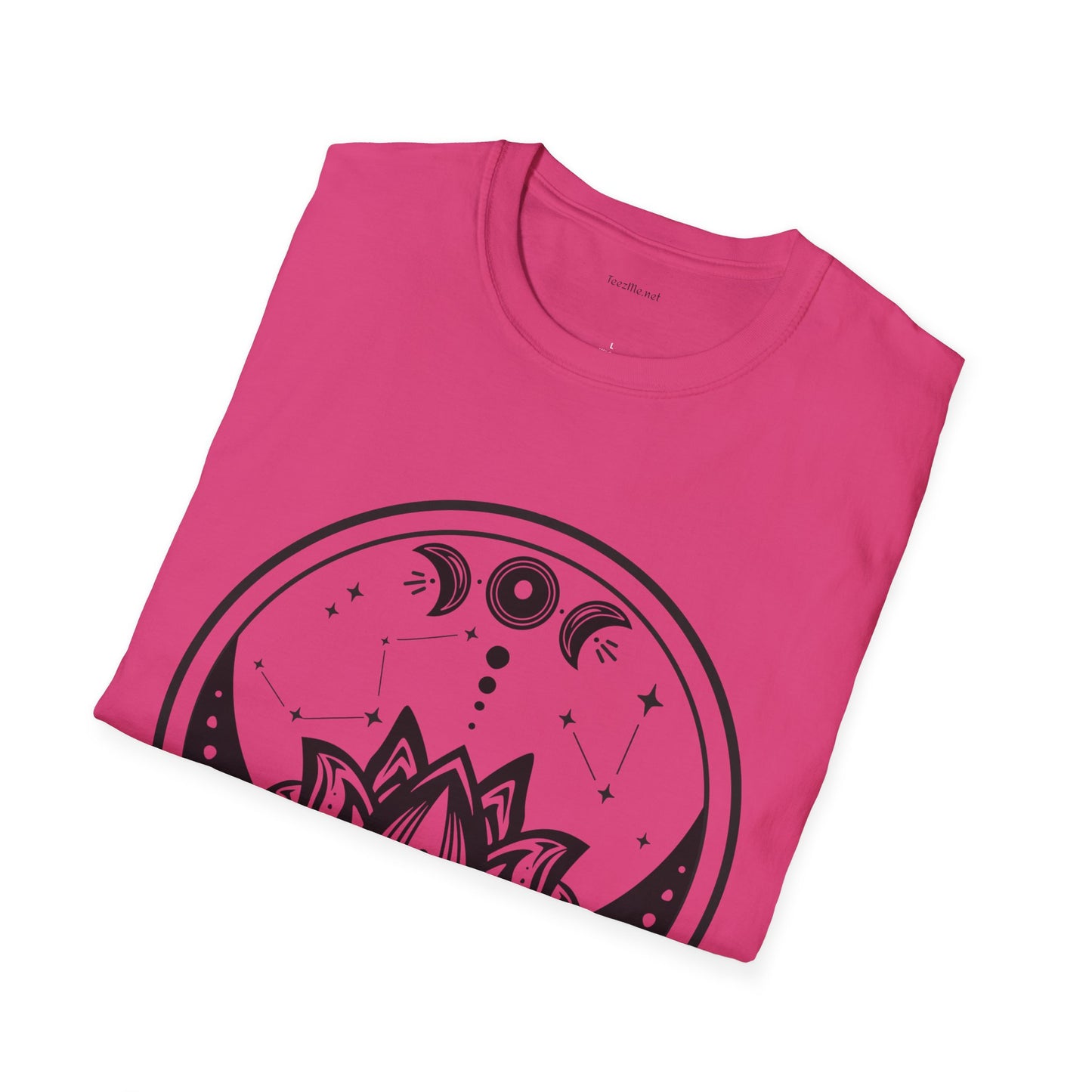 Moon Phase - Unisex Softstyle T-Shirt 100% Cotton Graphic