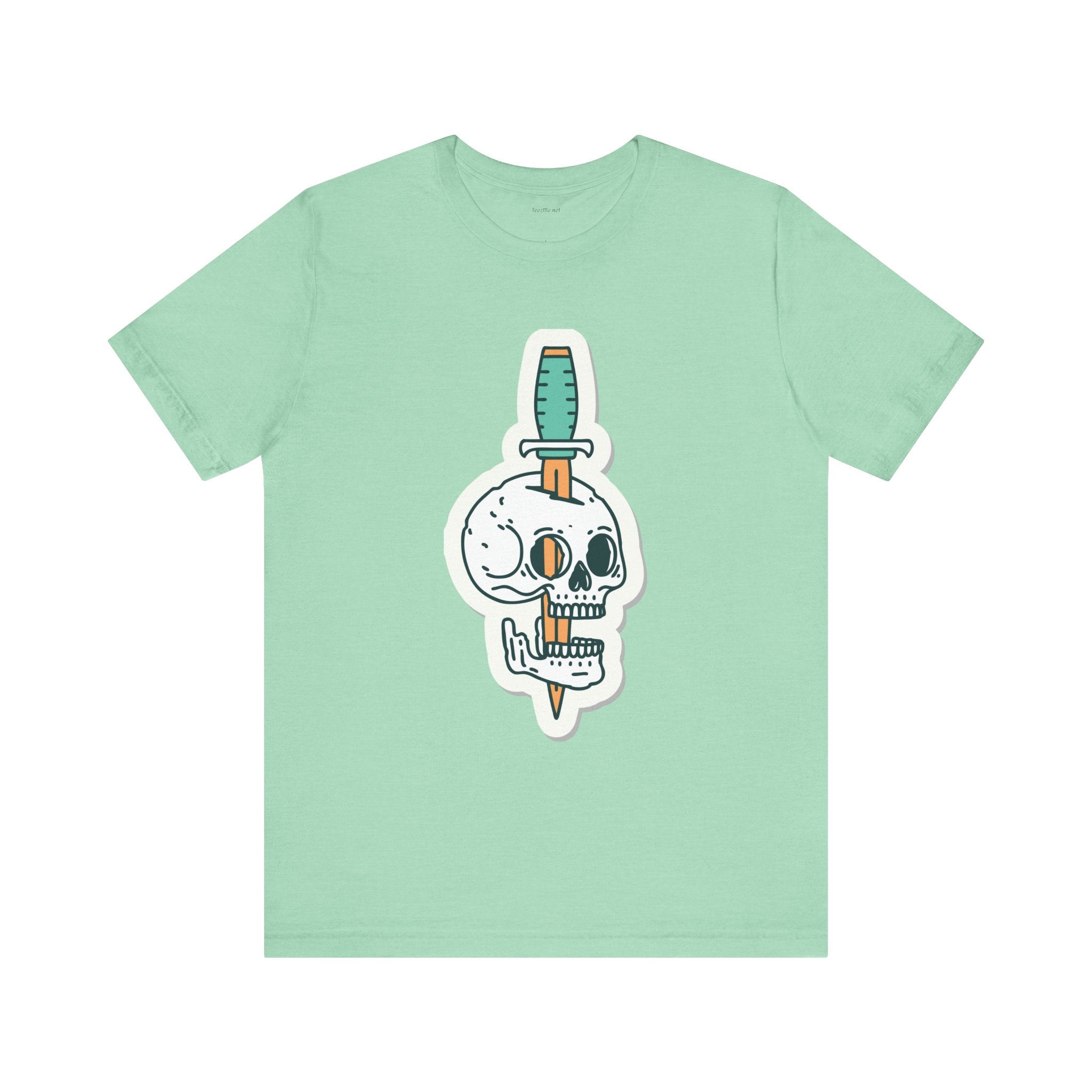 Skull dagger - Unisex Jersey Short Sleeve Tee