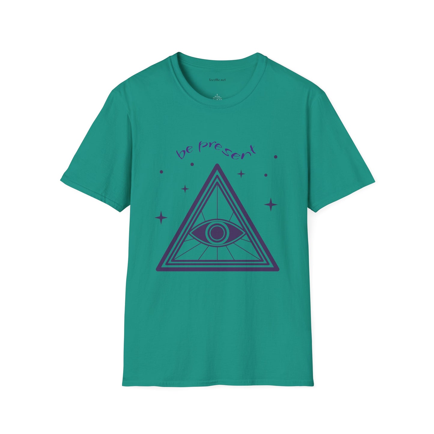 Be present (mystic sign) - Unisex Softstyle T-Shirt 100% Cotton Graphic
