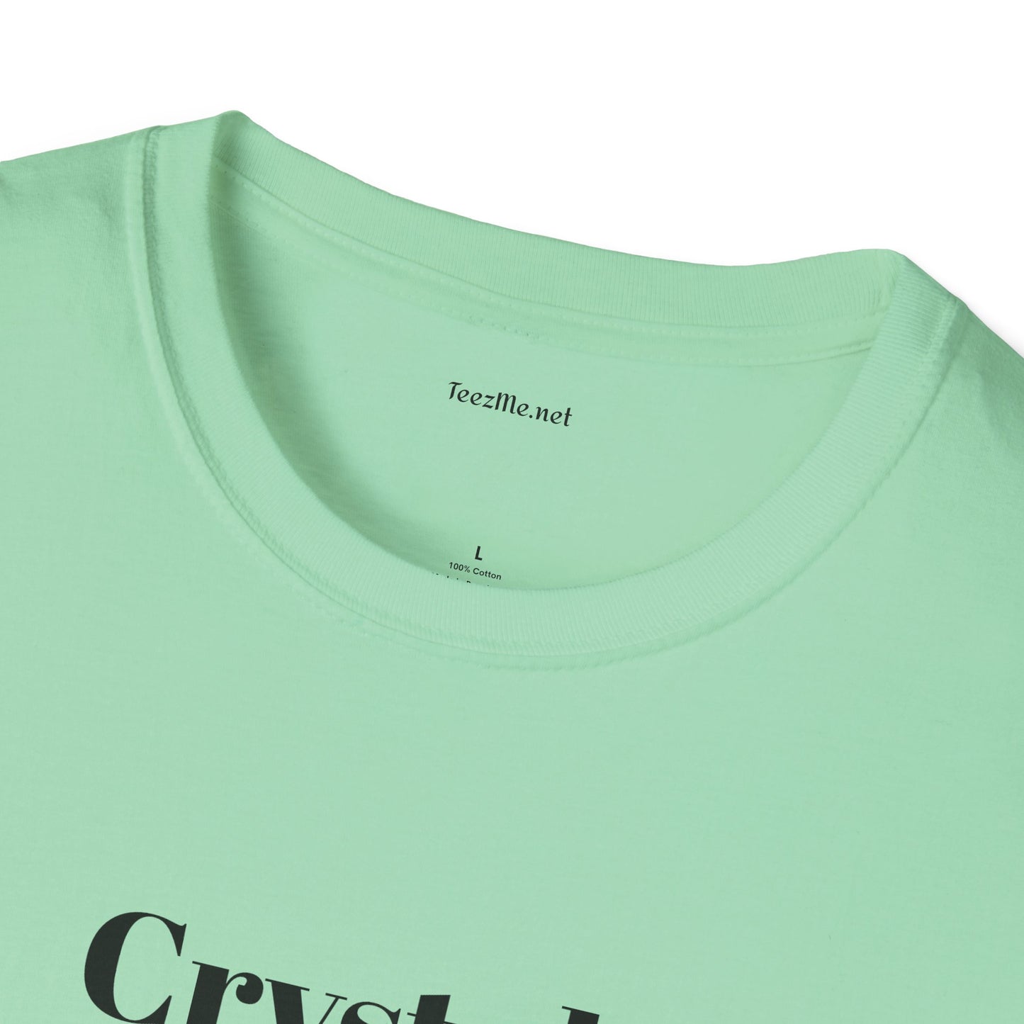 Crystals and Sage - Unisex Softstyle T-Shirt 100% Cotton Graphic