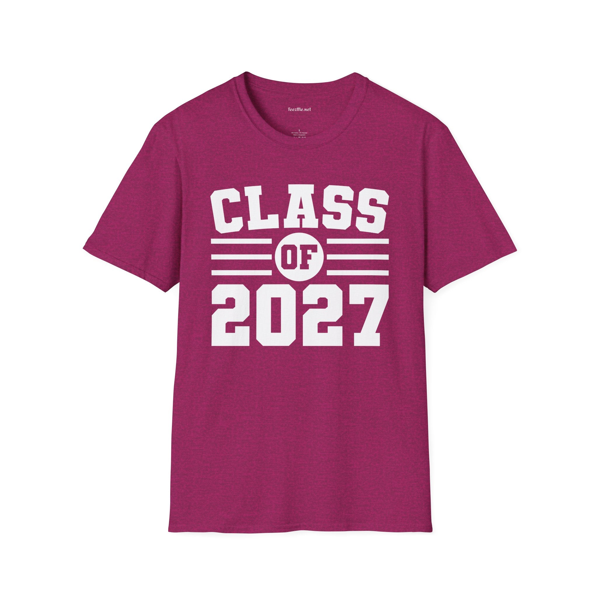 Senior Class of 2027 Unisex Softstyle T-Shirt 100% Cotton Graphic