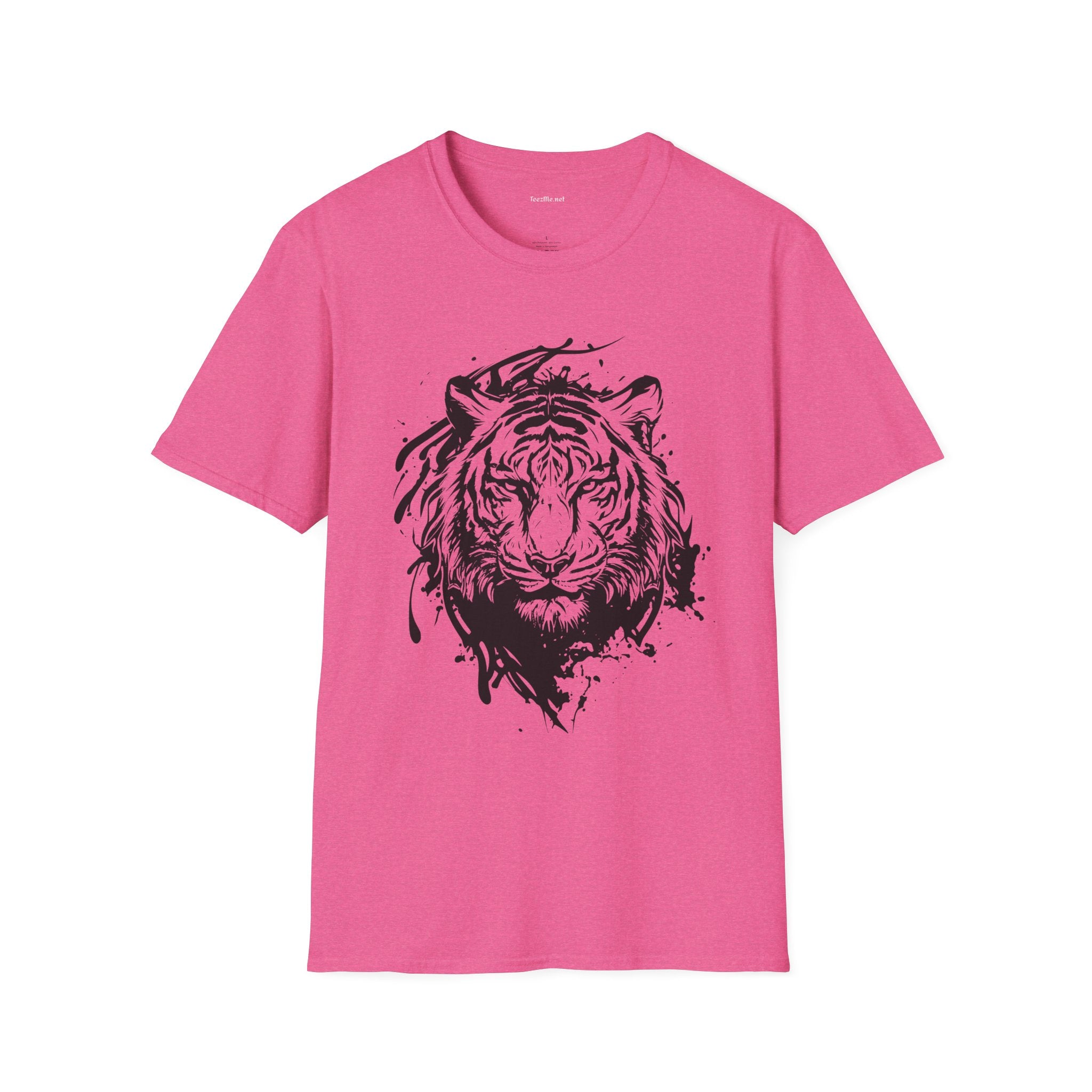 Tiger Spirit - Unisex Softstyle T-Shirt 100% Cotton Graphic