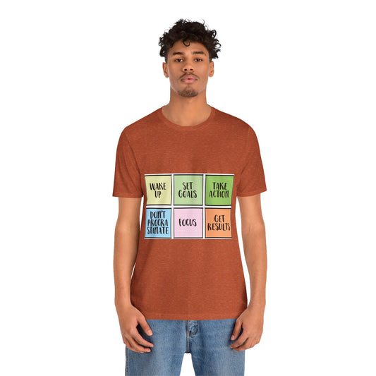 Motivational - Unisex Jersey Short Sleeve Tee