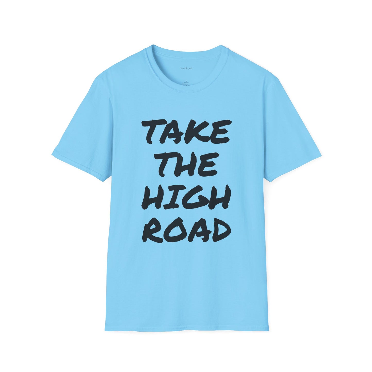 Take the High Road - Unisex Softstyle T-Shirt 100% Cotton Graphic