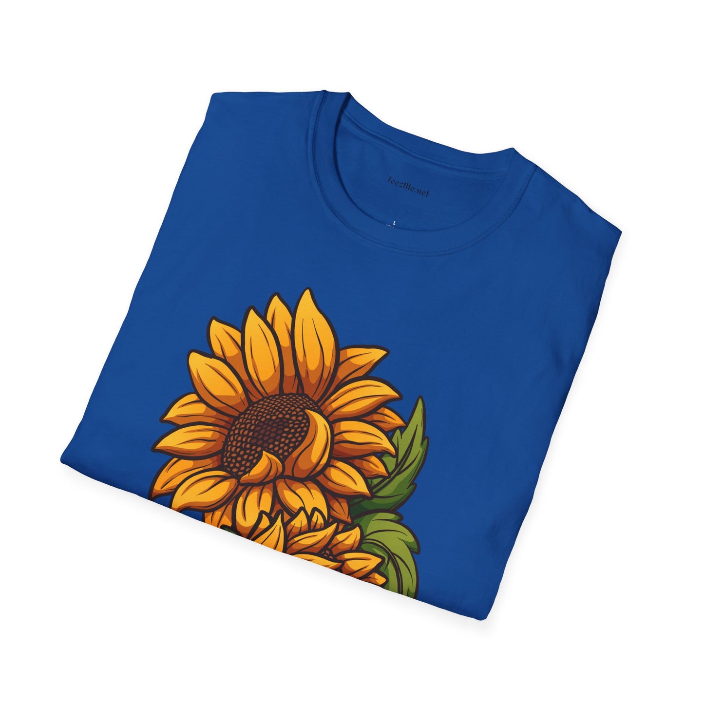 Sunflower (image) - Unisex Softstyle T-Shirt 100% Cotton Graphic