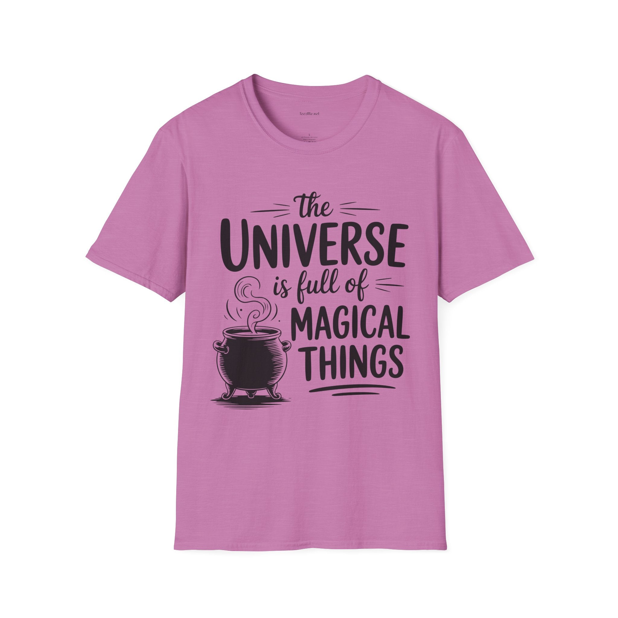 T-Shirt — “The Universe Is Full of Magical Things” Inspirational Graphic Tee