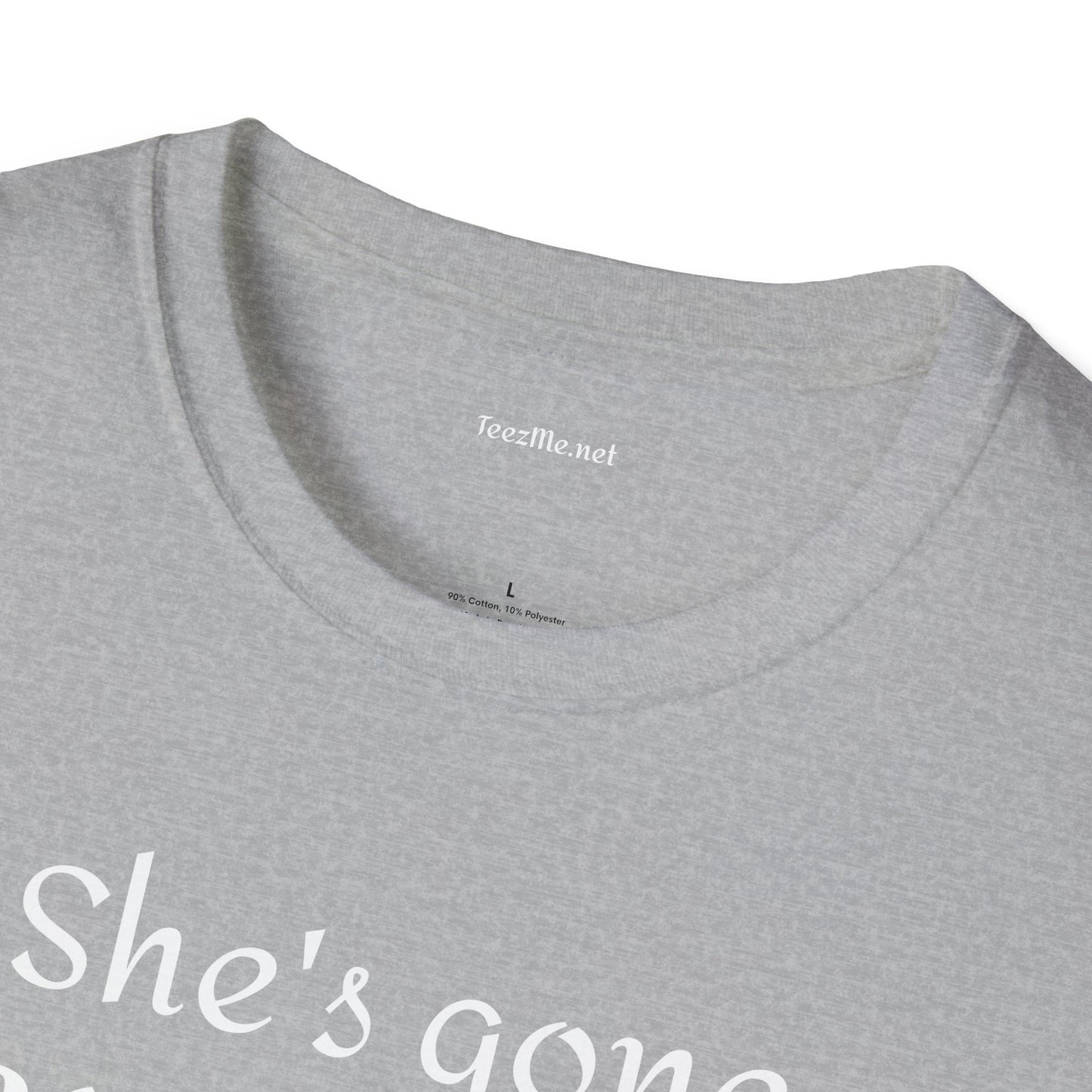 She's gone COASTAL - Unisex Softstyle T-Shirt 100% Cotton Graphic