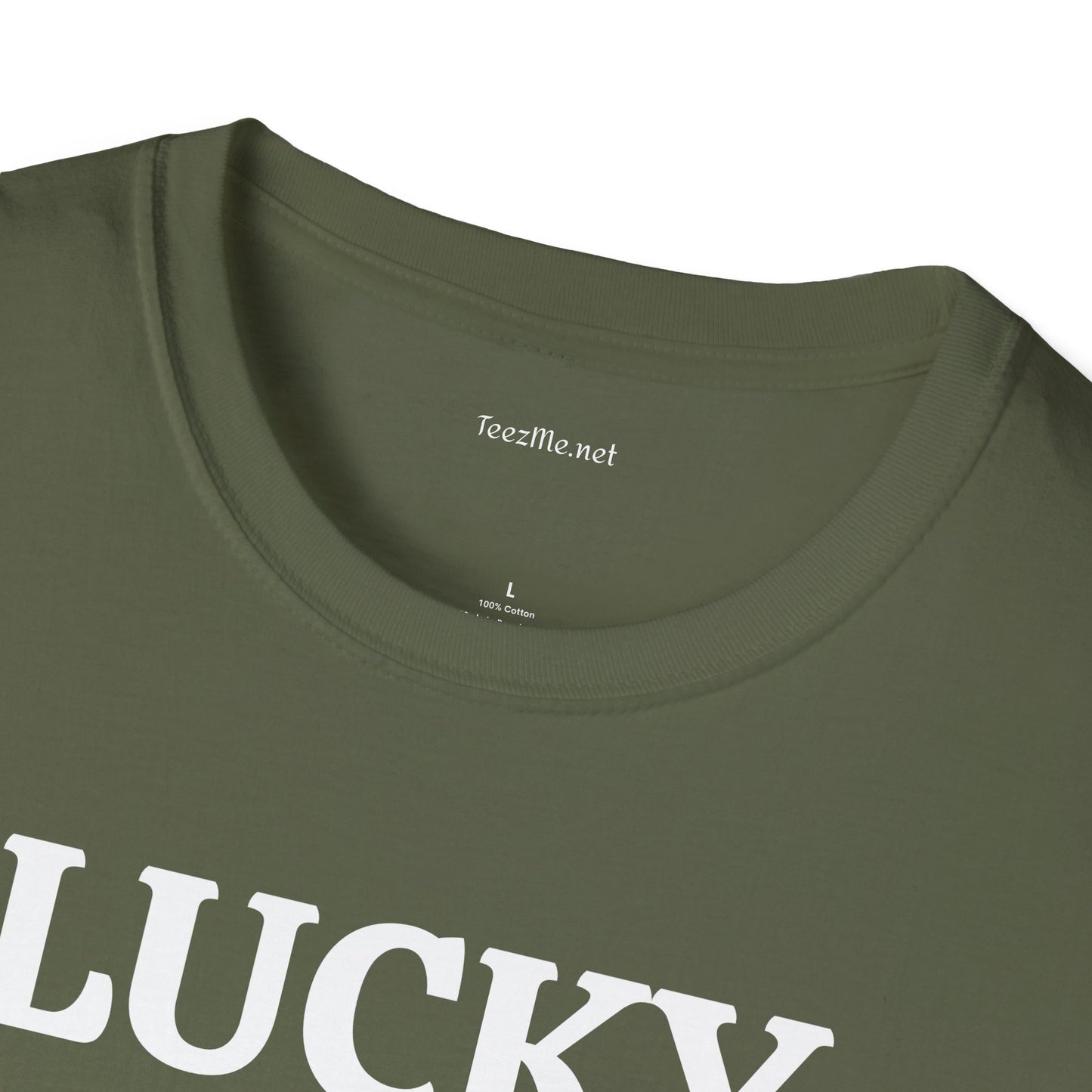 LUCKY ME - Unisex Softstyle T-Shirt 100% Cotton Graphic