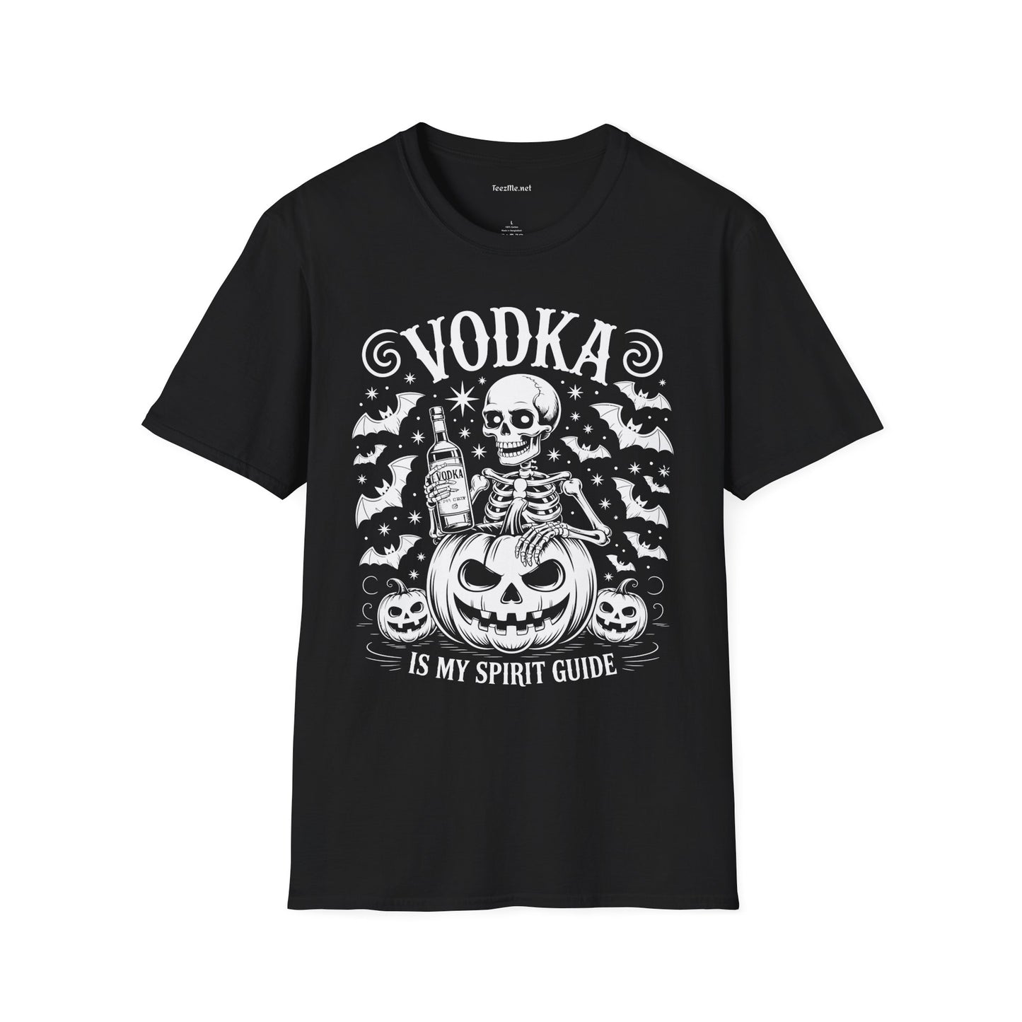 Vodka Spirit Guide-Shirt 100% Cotton Graphic