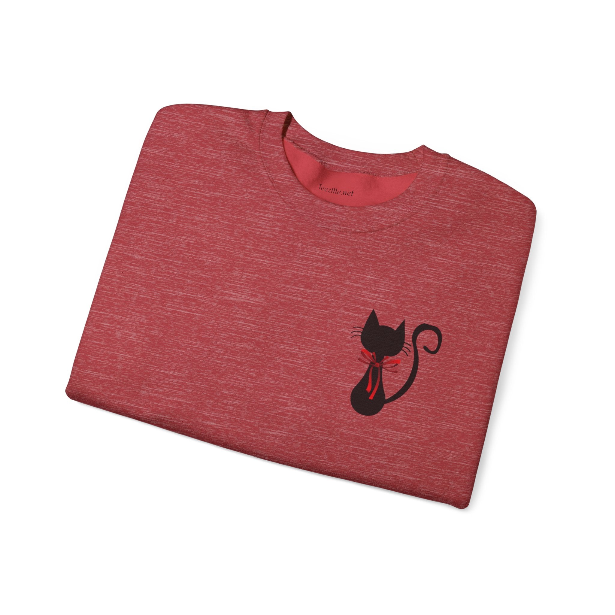 Black cat - Unisex Heavy Blend™ Crewneck Sweatshirt