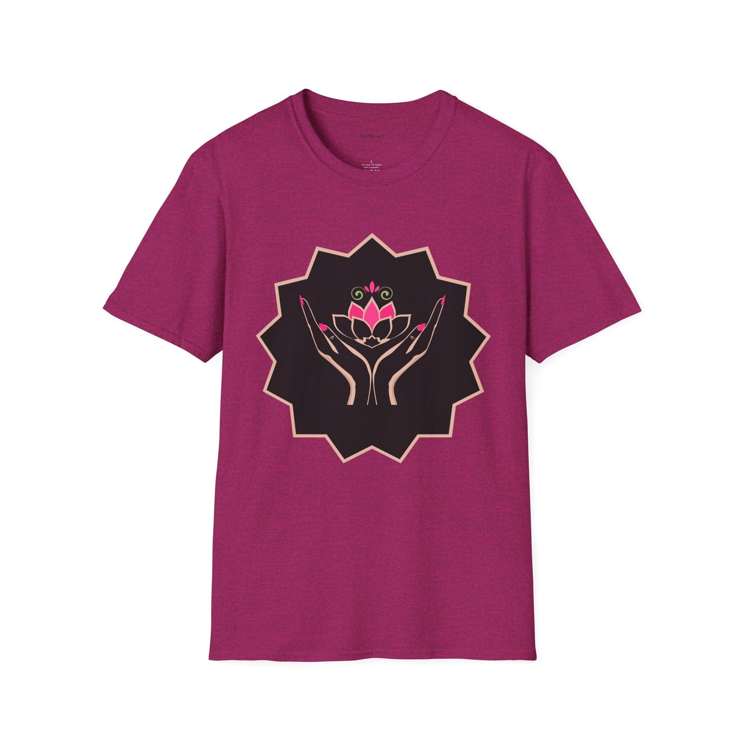 Pink Lotus - Unisex Softstyle T-Shirt 100% Cotton Graphic