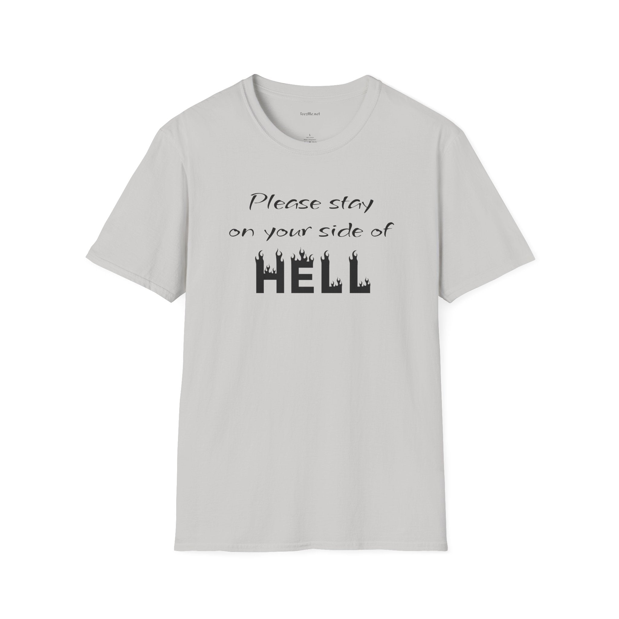 Your side of HELL  - Unisex Softstyle T-Shirt 100% Cotton Graphic
