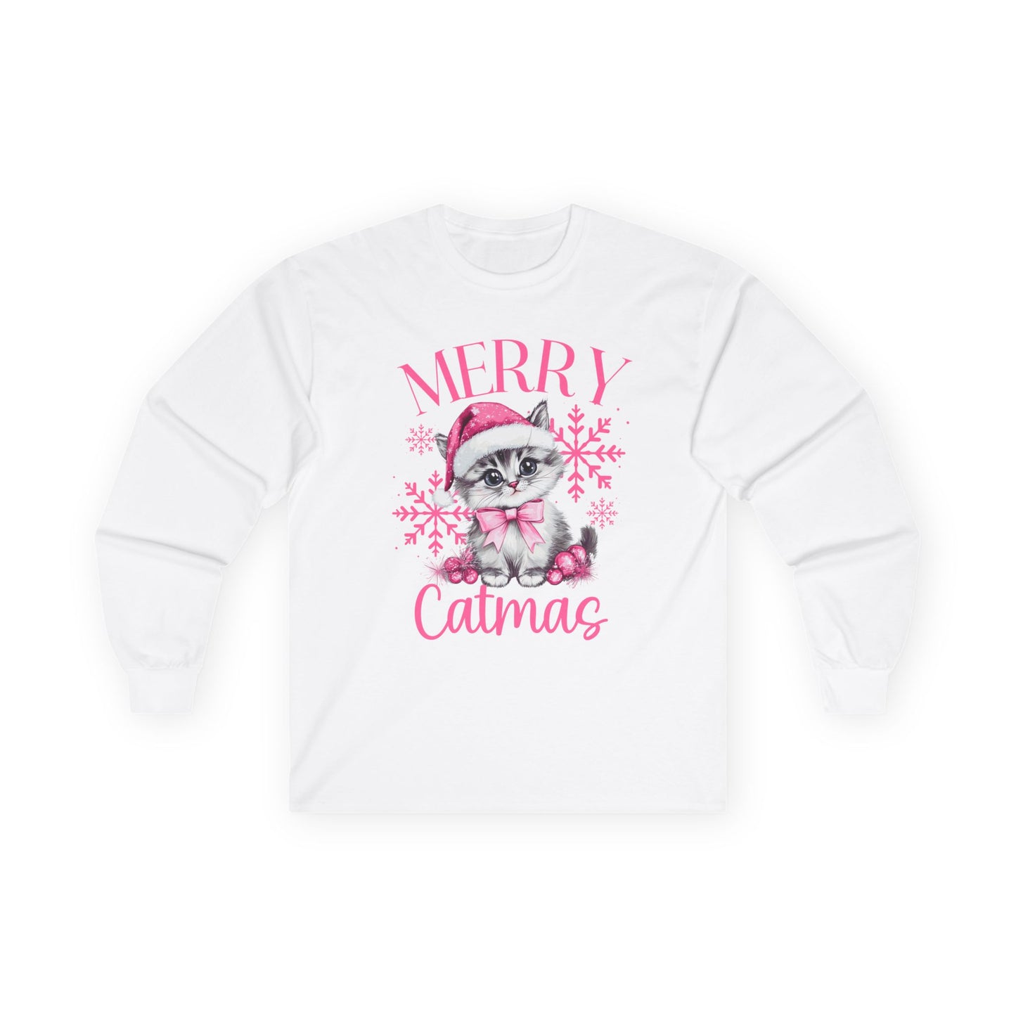 Merry Catmas - Unisex Ultra Cotton Long Sleeve Tee