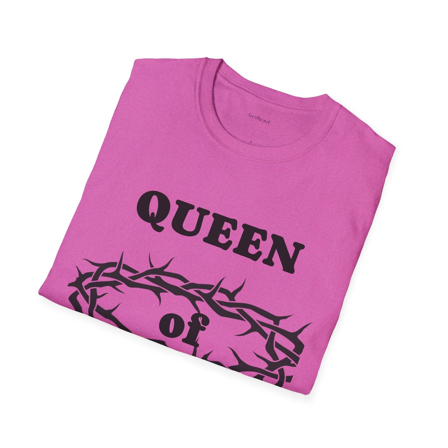Queen of Fire - Unisex Softstyle T-Shirt 100% Cotton Graphic