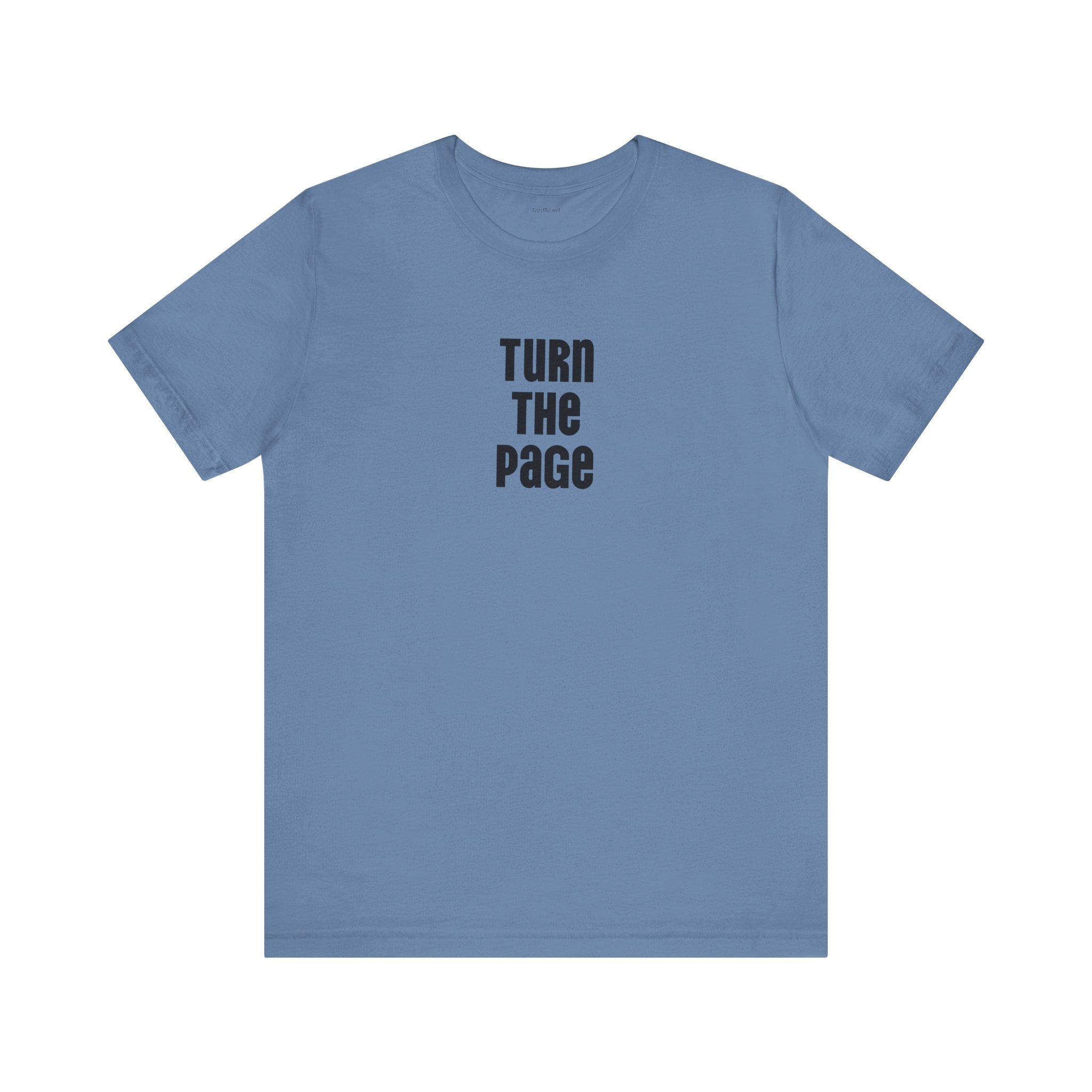 Turn the Page - Unisex Jersey Short Sleeve Tee