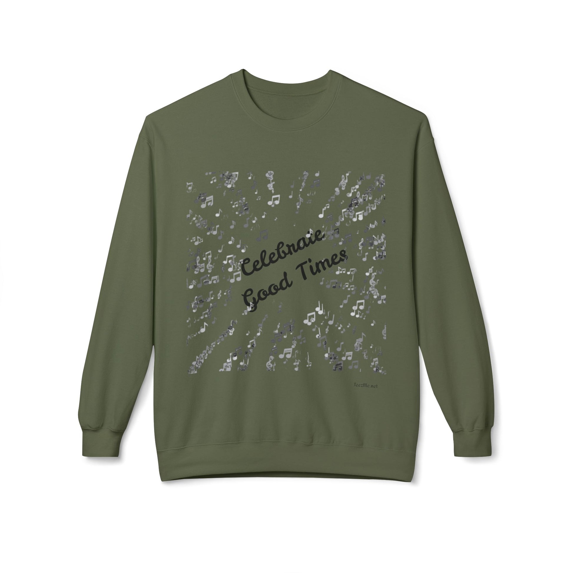 Celebrate good times - Unisex Midweight Softstyle Fleece Crewneck Sweatshirt