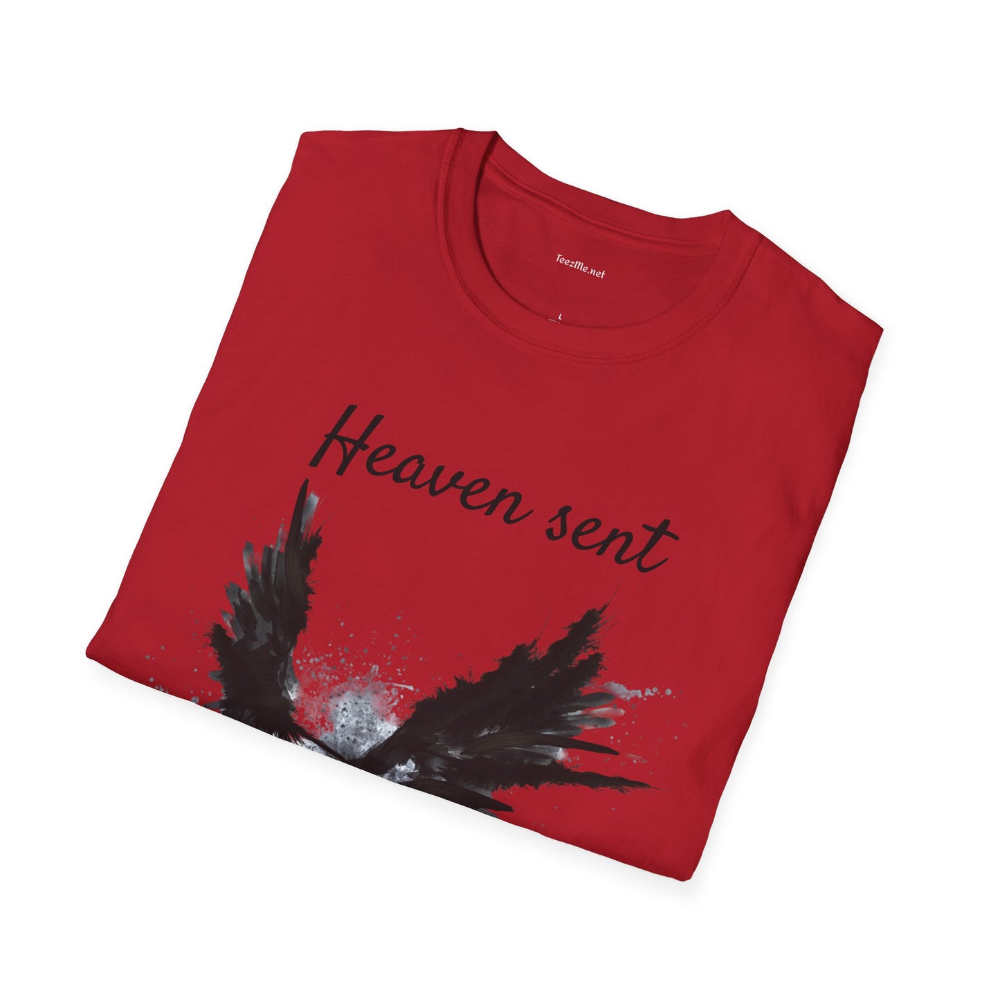 Heaven Sent - Unisex Softstyle T-Shirt 100% Cotton Graphic