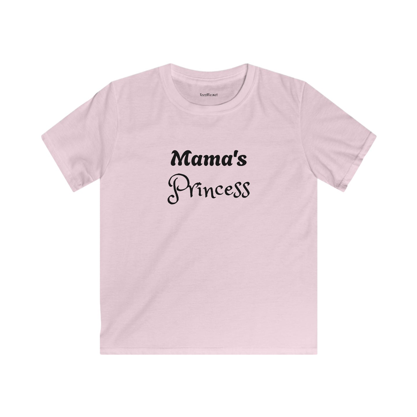 Mama's Princess- Kids Softstyle Tee Children