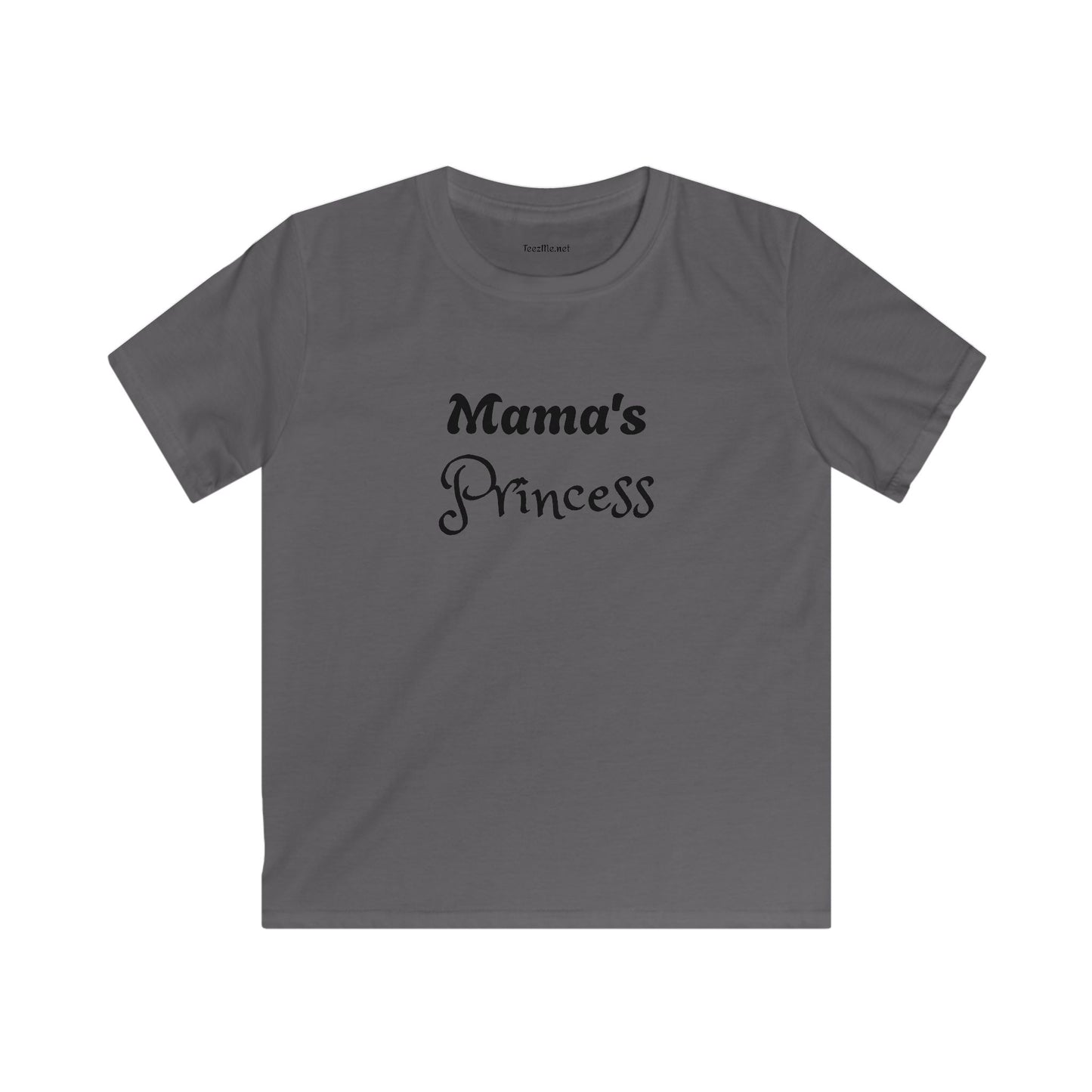 Mama's Princess- Kids Softstyle Tee Children