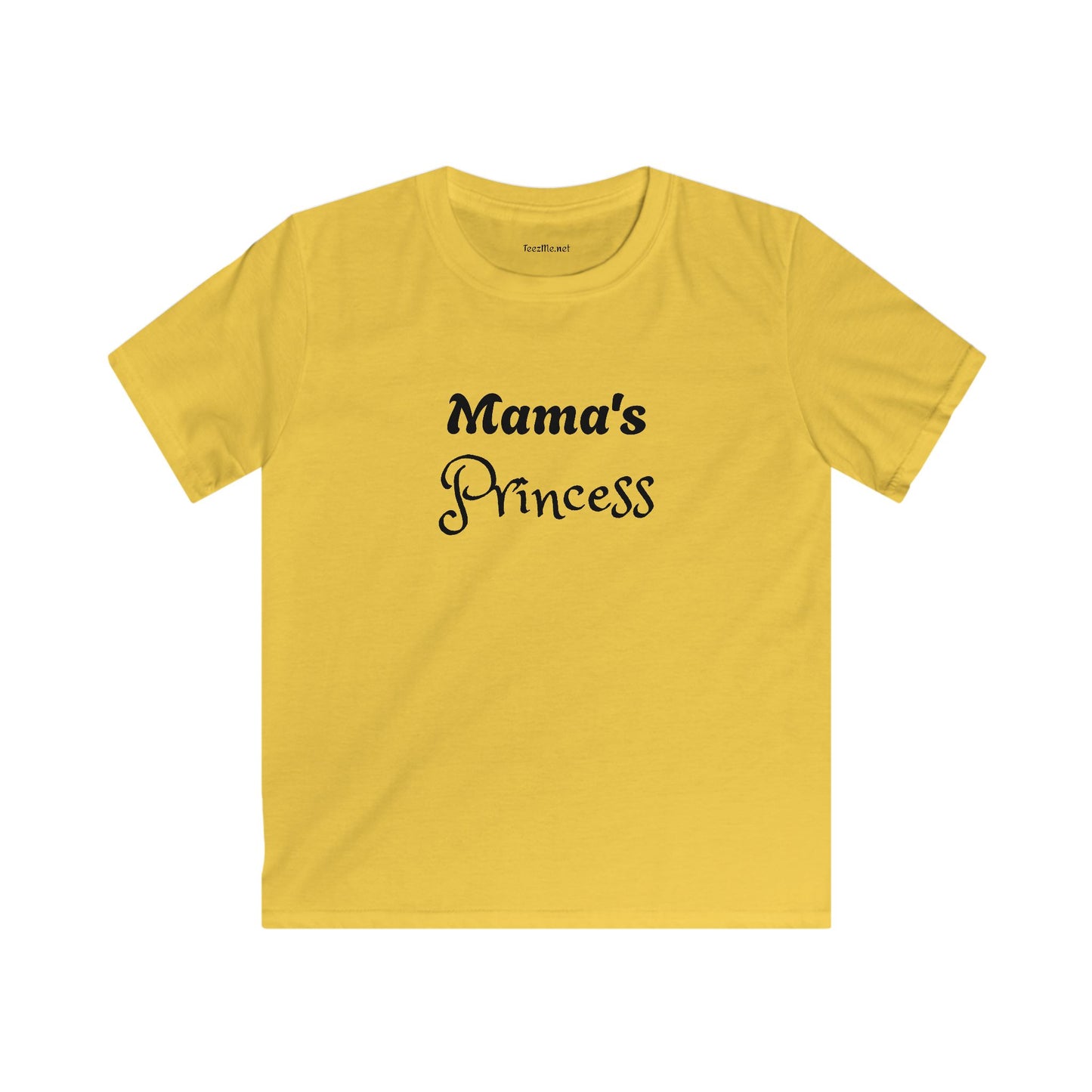 Mama's Princess- Kids Softstyle Tee Children