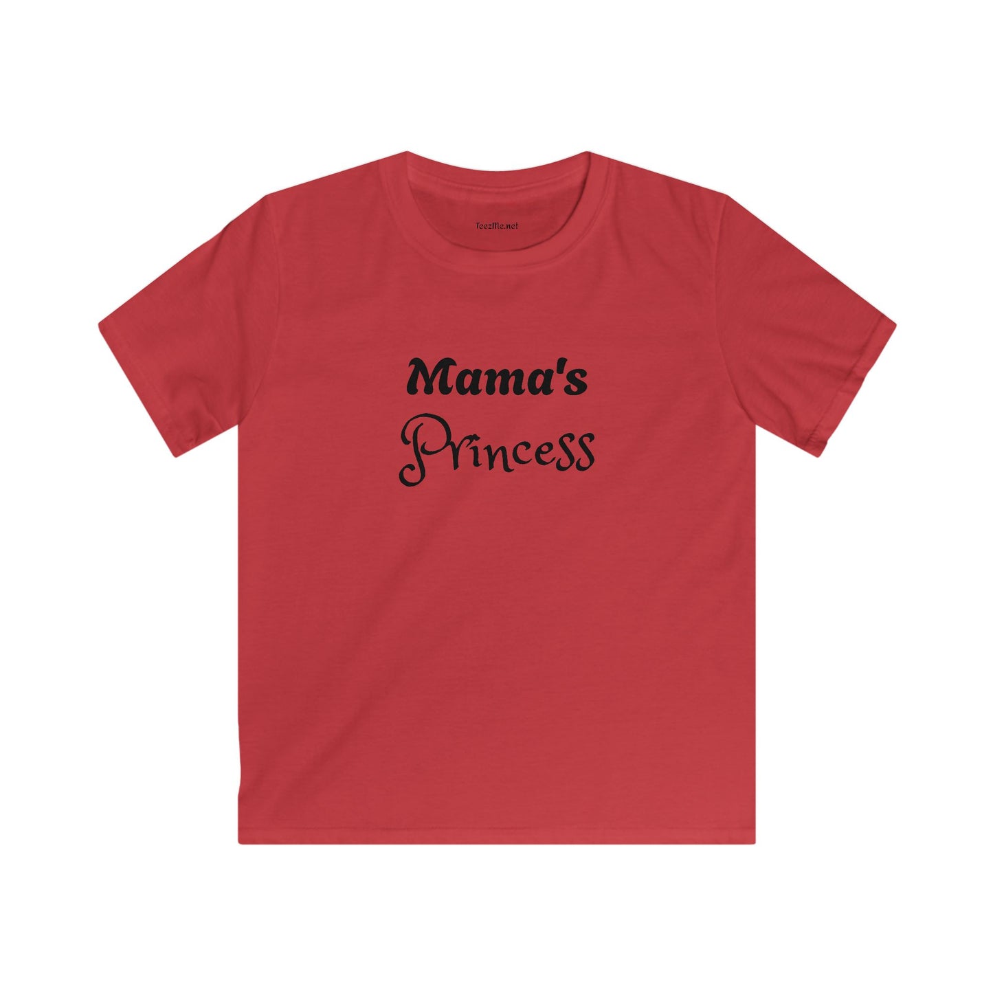 Mama's Princess- Kids Softstyle Tee Children