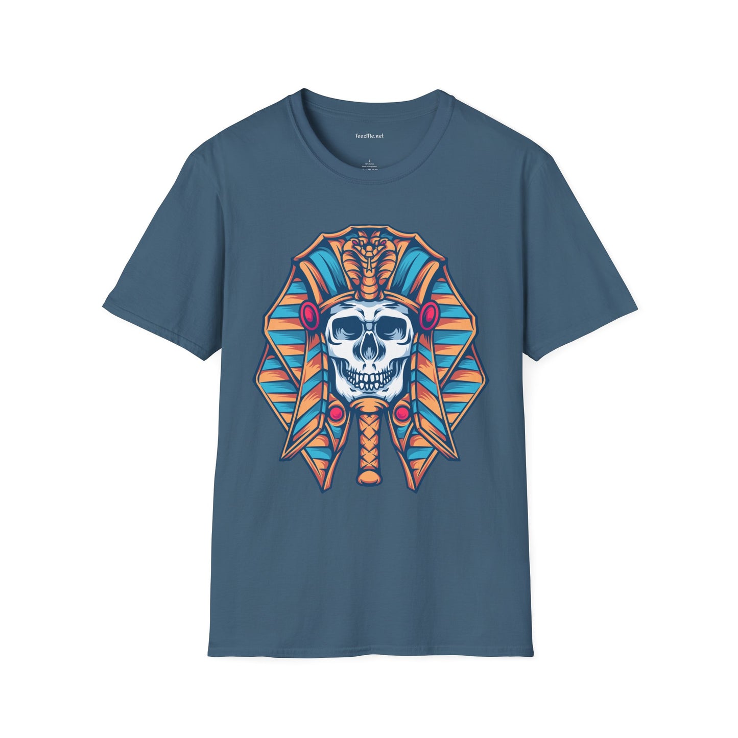 Egyptian Skull Unisex Softstyle T-Shirt 100% Cotton