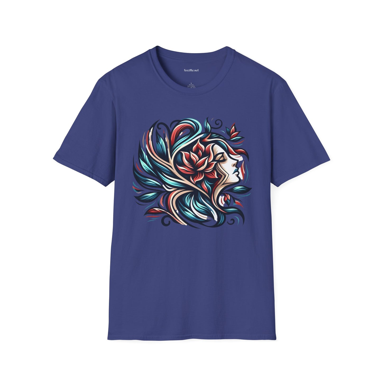 Transformation Woman 02 Unisex Softstyle T-Shirt 100% Cotton Graphic