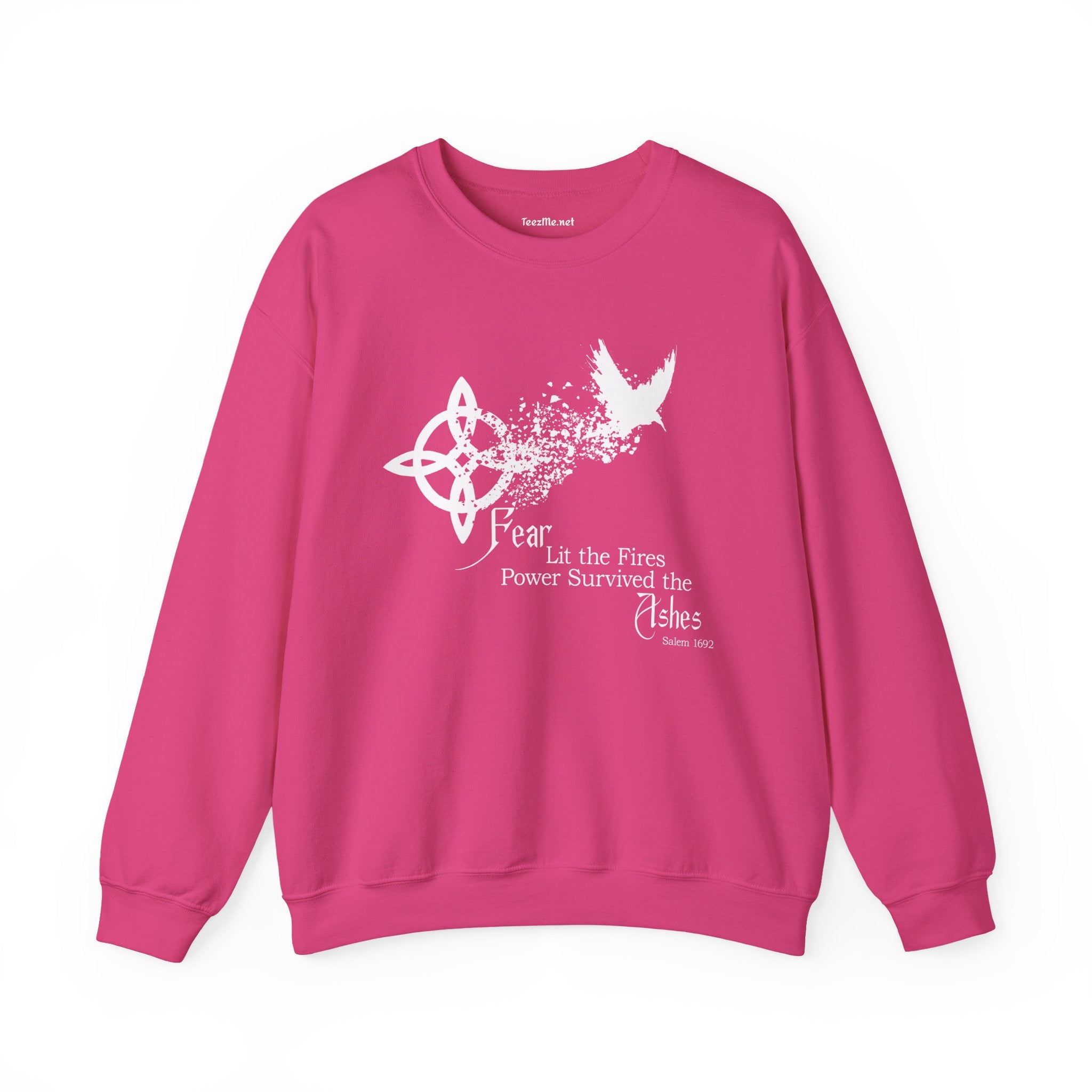 Fear Lit the Fires Unisex Heavy Blend™ Crewneck Sweatshirt Graphic
