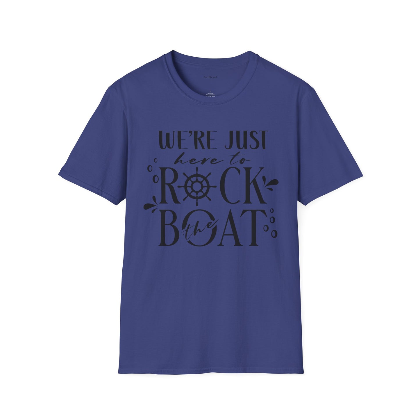 Rock the Boat - Unisex Softstyle T-Shirt 100% Cotton Graphic