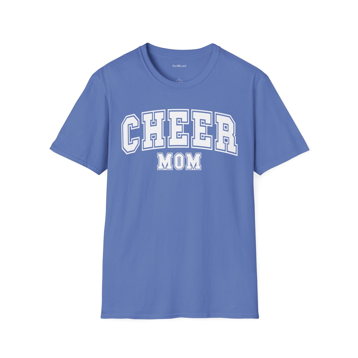 Cheer Mom Unisex Soft Style T-Shirt 100% Cotton Graphic