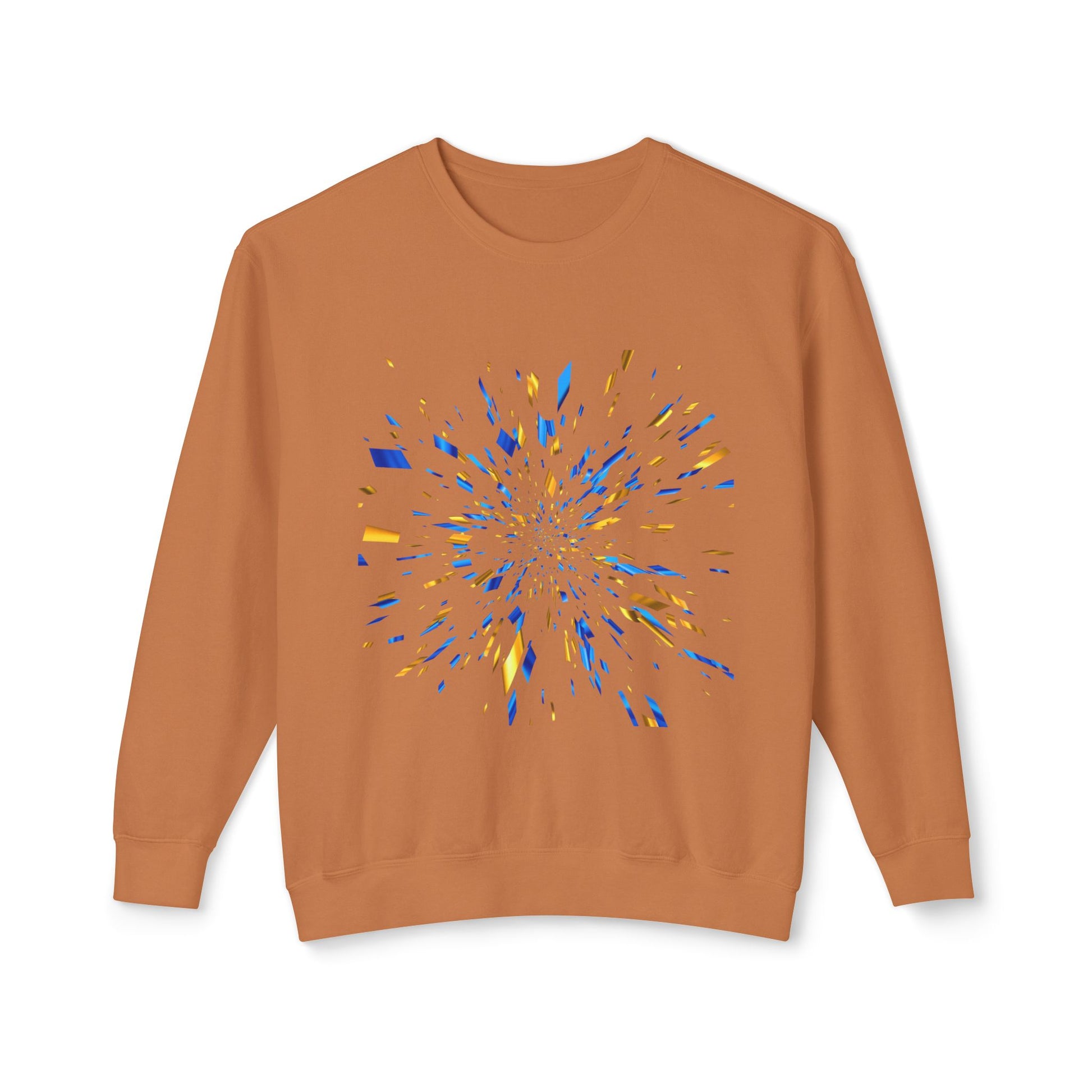 Burst - Unisex Lightweight Crewneck Sweatshirt
