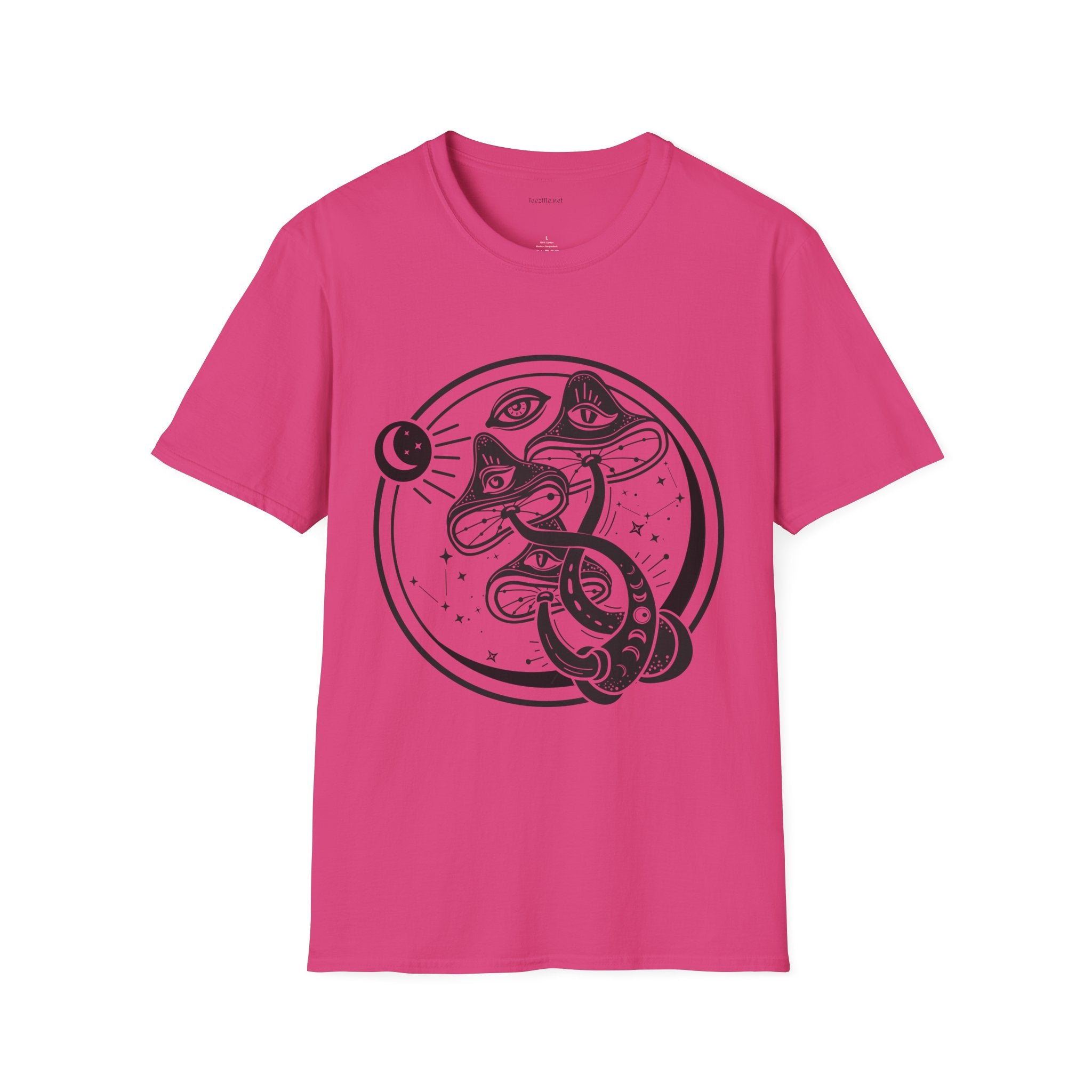 Mushrooms - Unisex Softstyle T-Shirt 100% Cotton Graphic