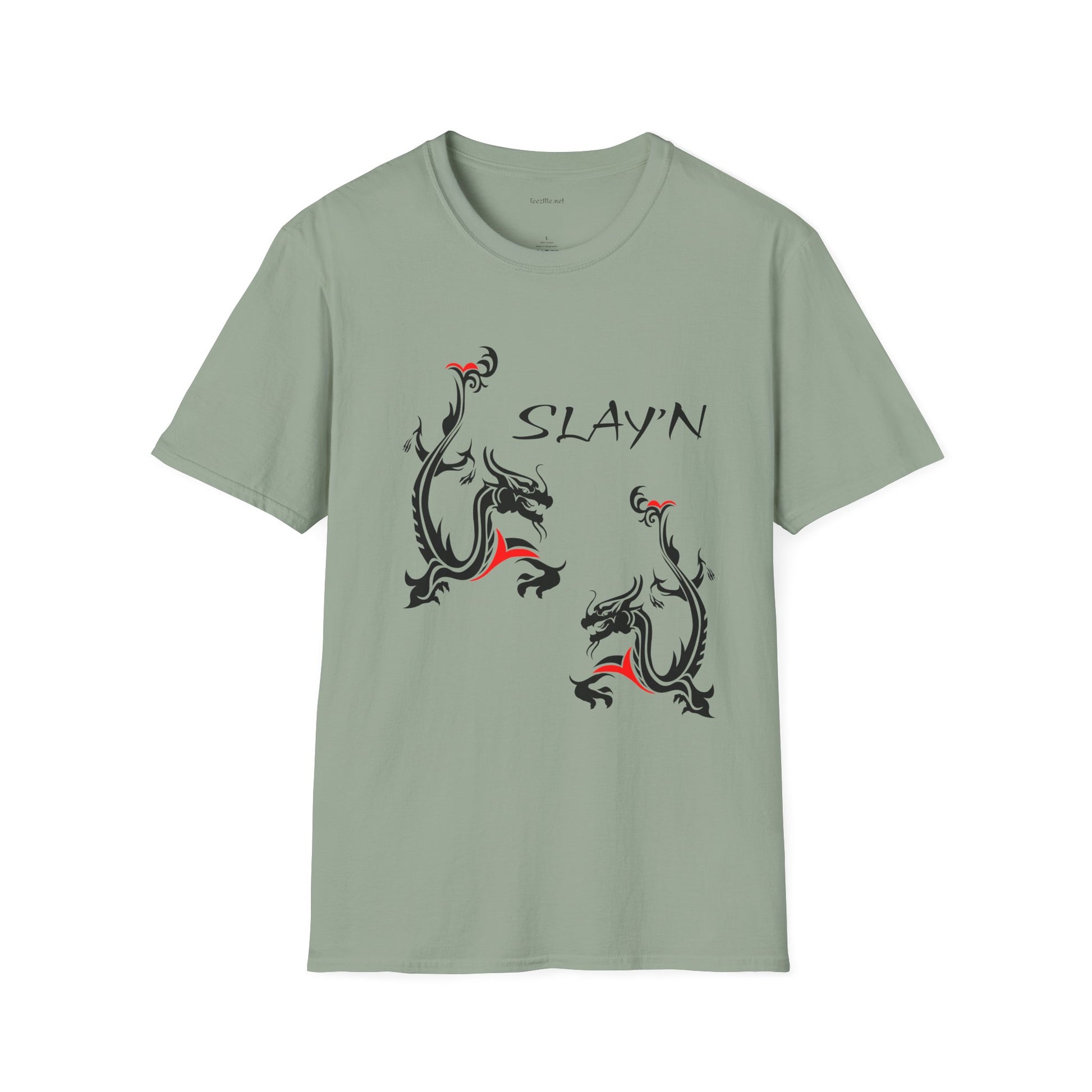 SLAY'N - Unisex Softstyle T-Shirt 100% Cotton Graphic