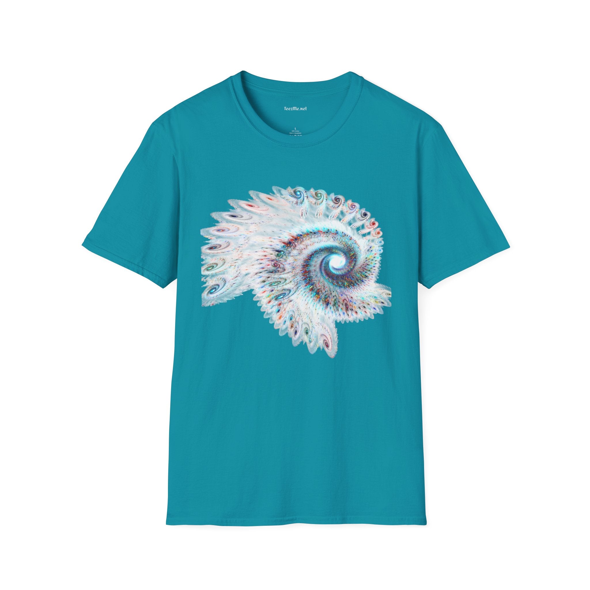 Abstract Spiral - Unisex  Softstyle T-Shirt 100% Cotton Graphic