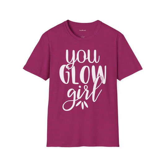 You Glow Girl Unisex Soft Style T-Shirt 100% Cotton Graphic