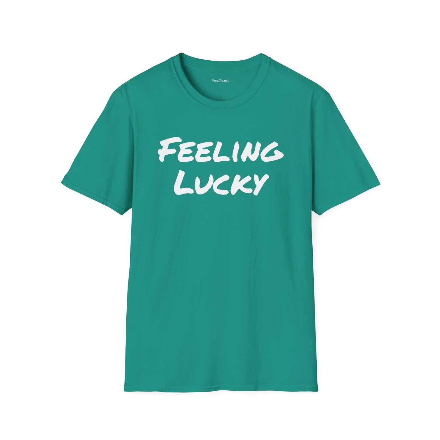 Feeling Lucky - Unisex Softstyle T-Shirt 100% Cotton Graphic